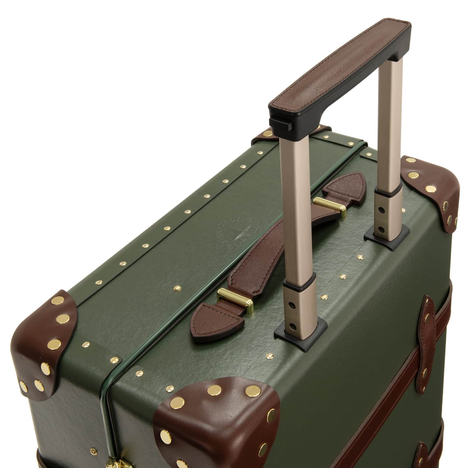 Centenary · Carry-On - 4 Wheels | Green/Brown/Gold - Image 6