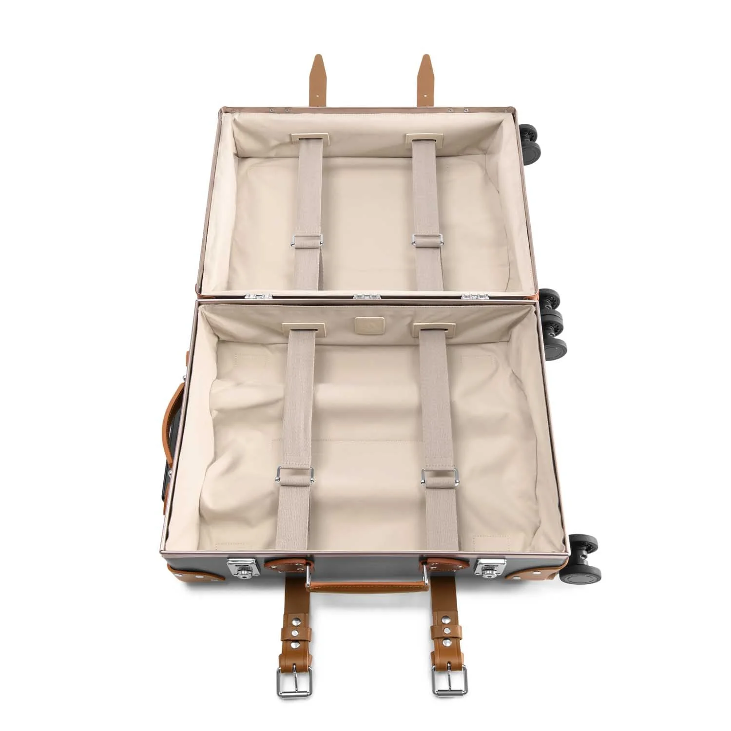 Centenary · Carry-On - 4 Wheels | Grey/Caramel/Chrome - Image 9