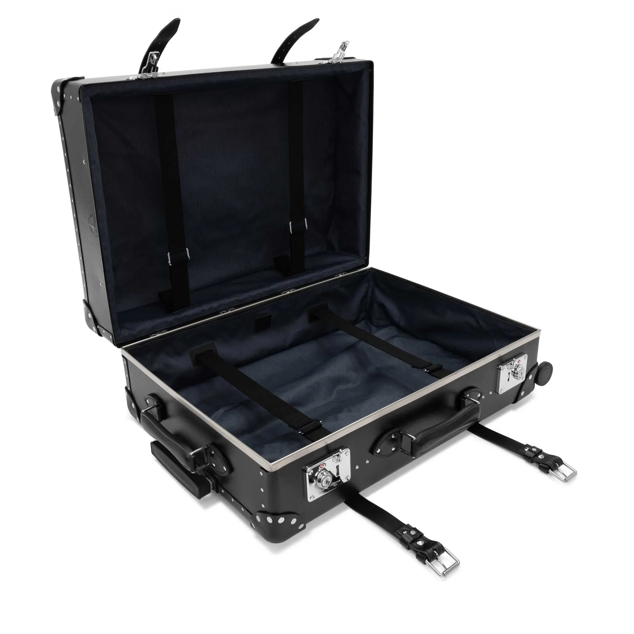 Centenary · Large Check-In - 4 Wheels | Black/Black/Chrome - Image 8