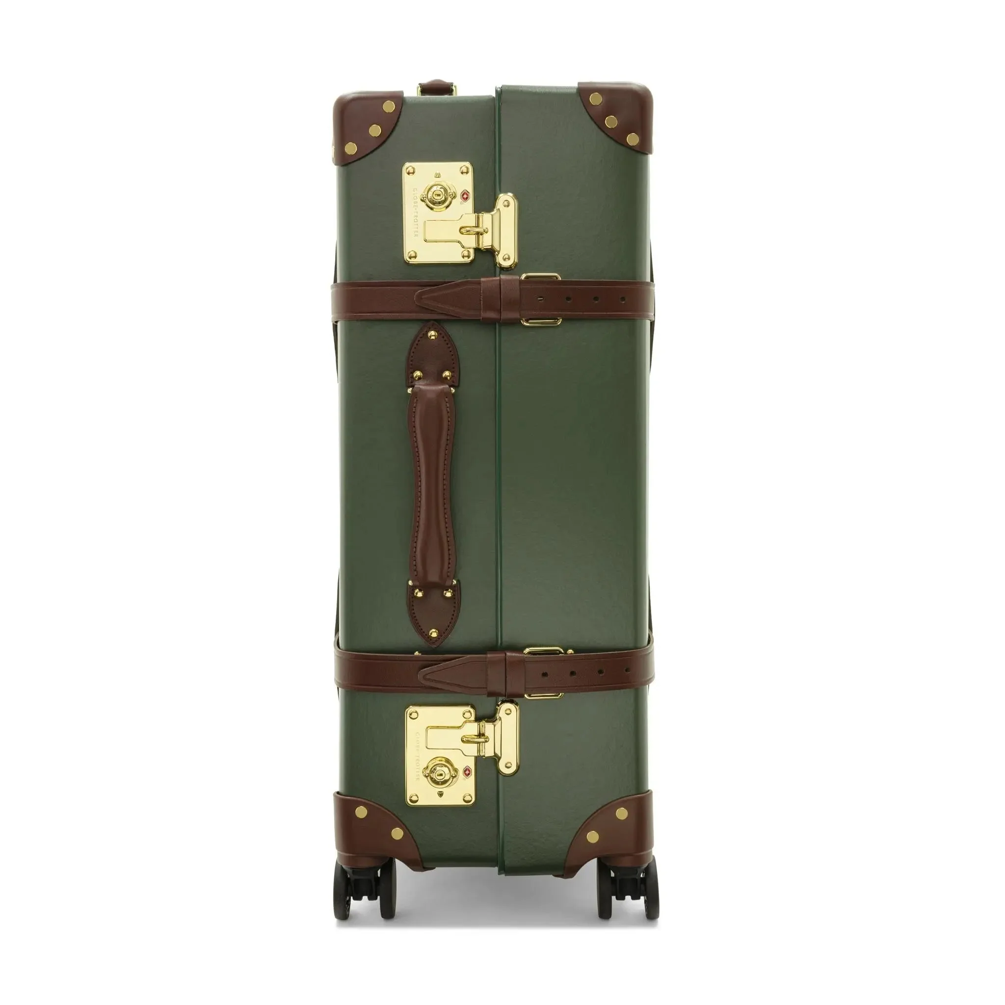 Centenary · Large Check-In - 4 Wheels | Green/Brown/Gold - Image 3
