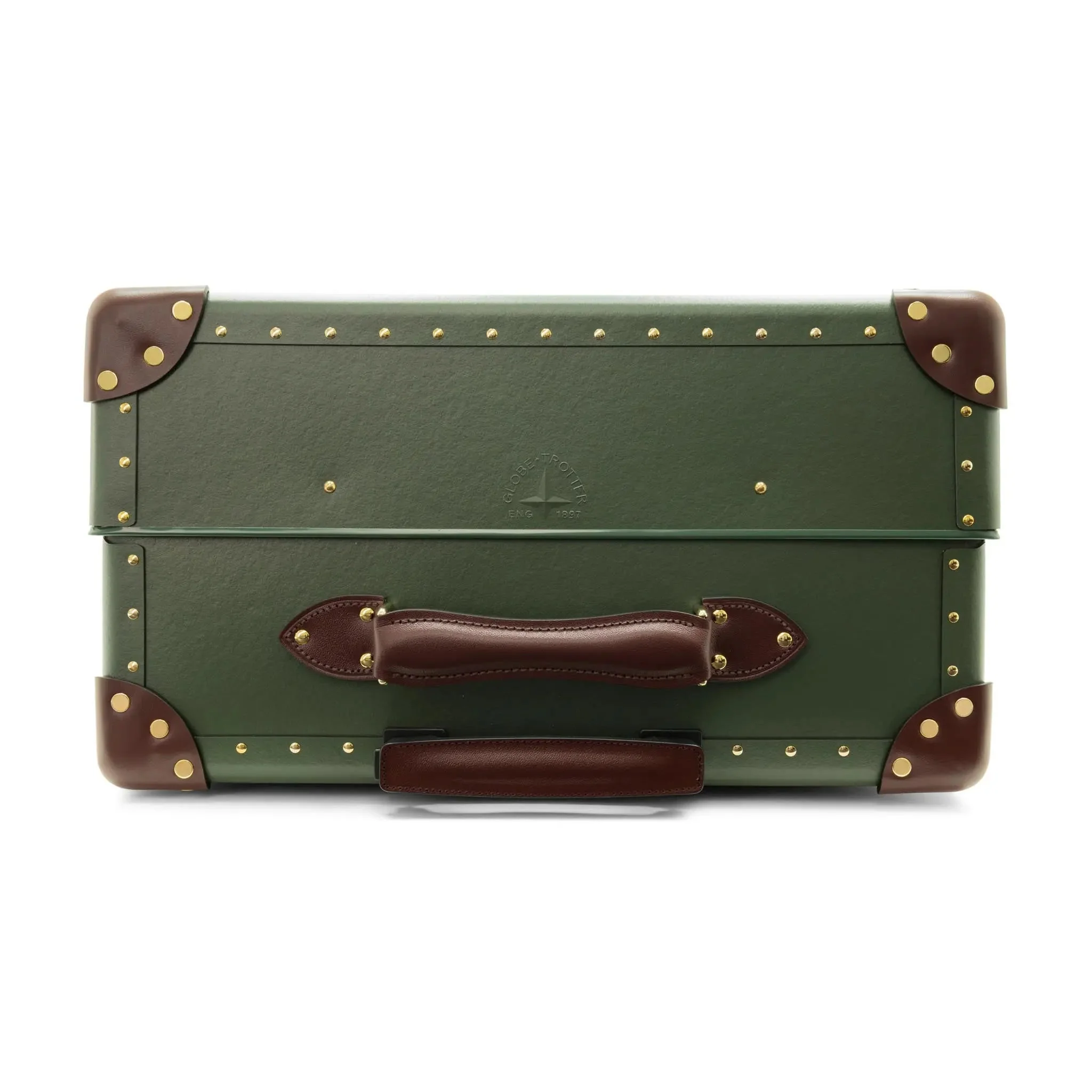 Centenary · Large Check-In - 4 Wheels | Green/Brown/Gold - Image 4