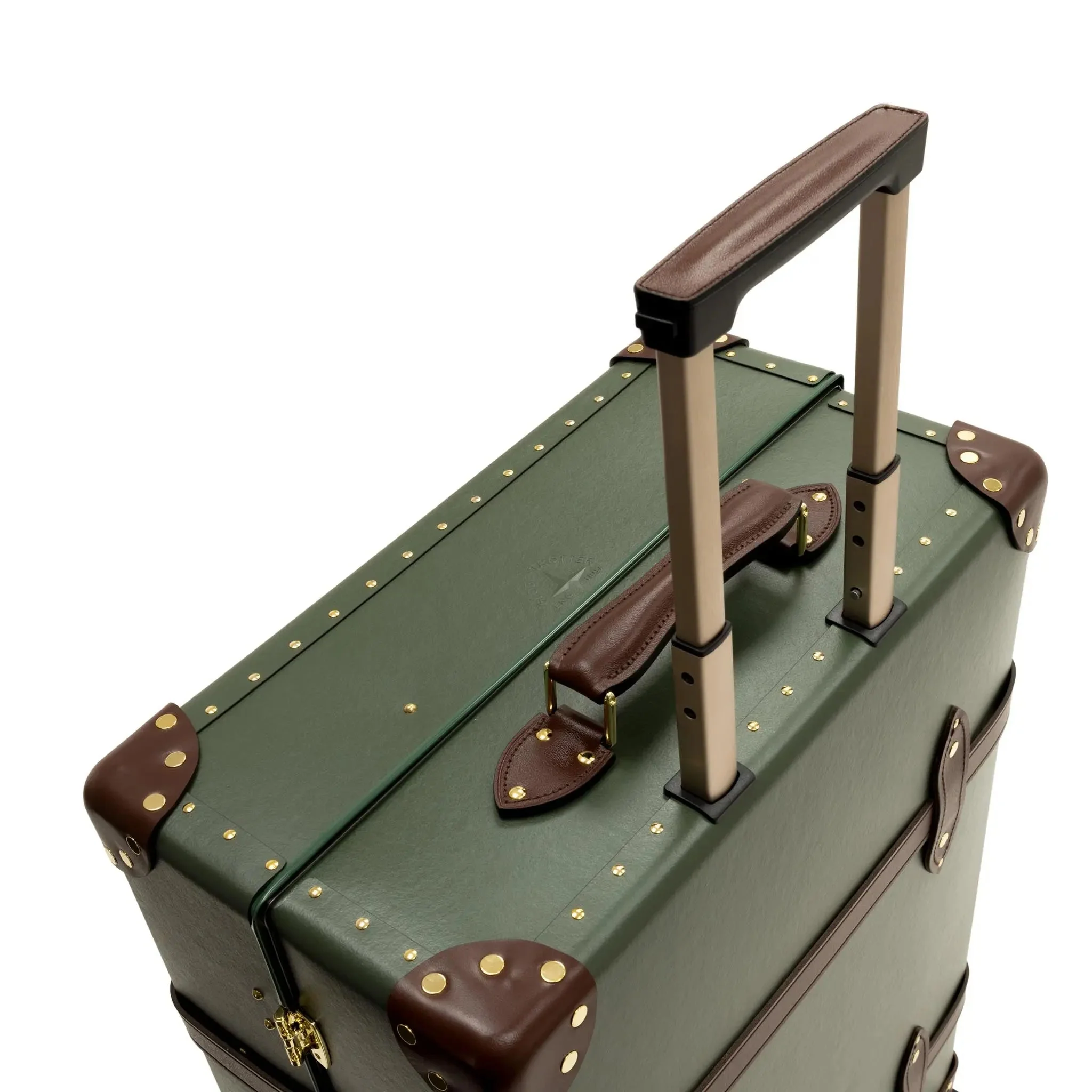Centenary · Large Check-In - 4 Wheels | Green/Brown/Gold - Image 5