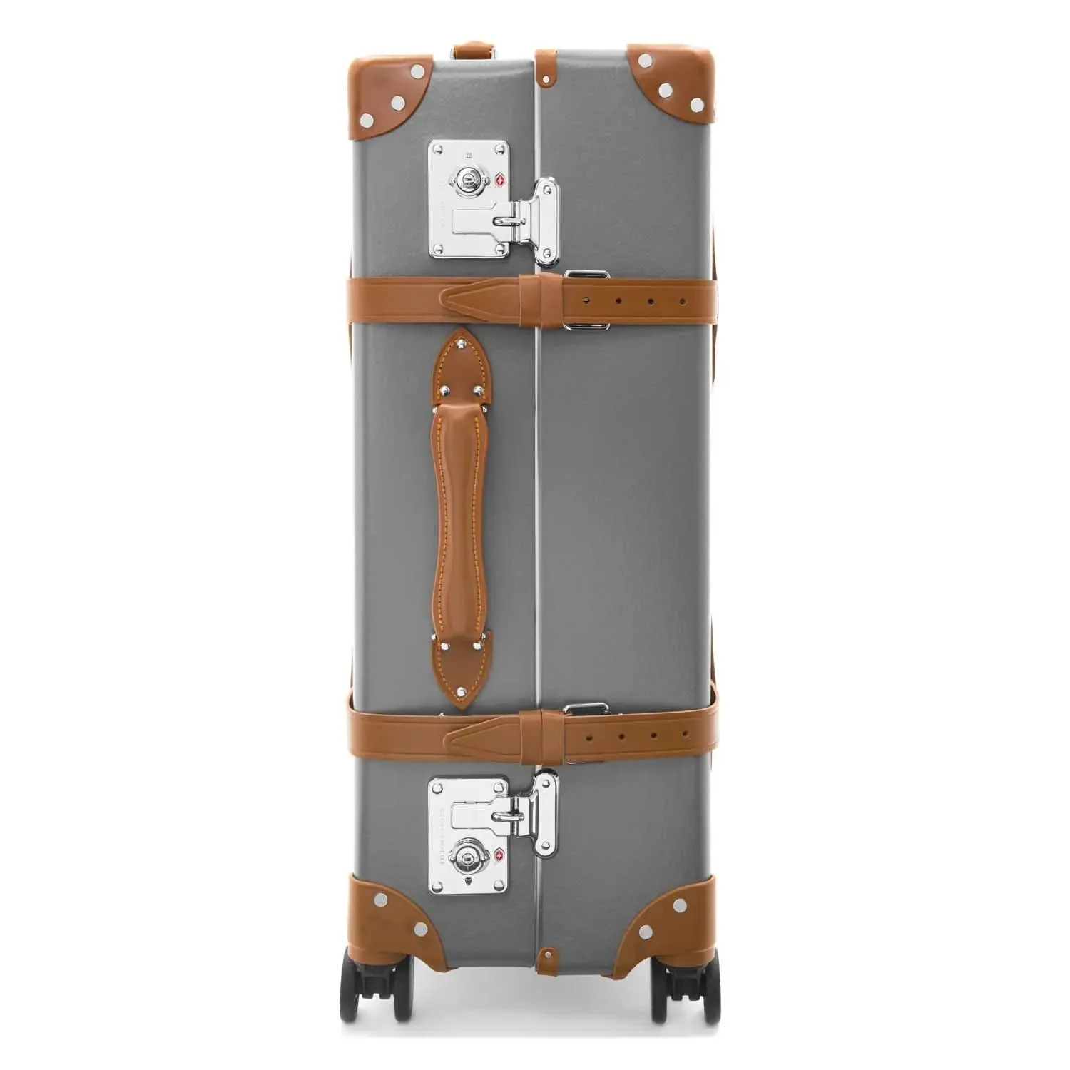 Centenary · Large Check-In - 4 Wheels | Grey/Caramel/Chrome - Image 4