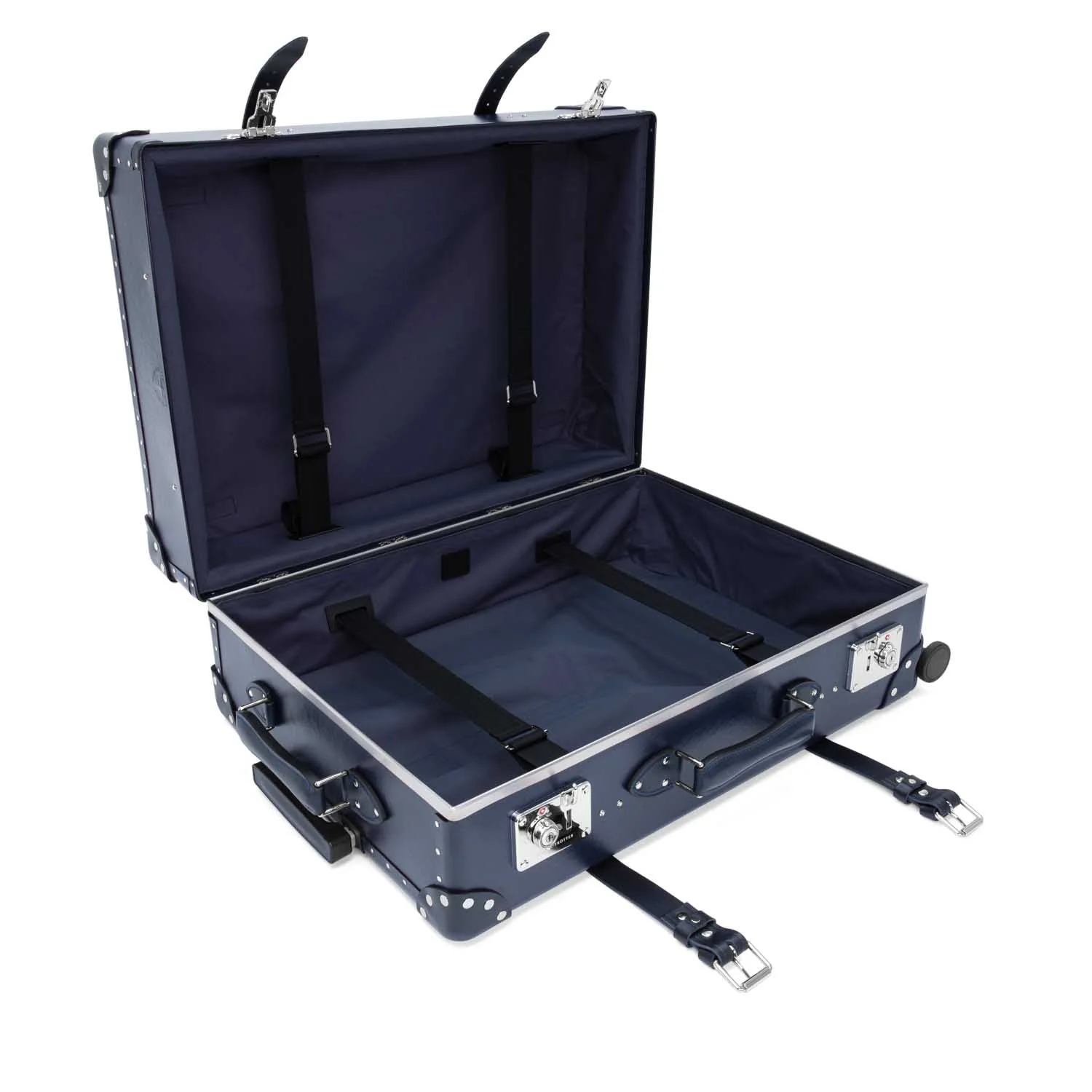 Centenary · Large Check-In - 4 Wheels | Navy/Navy/Chrome - Image 9