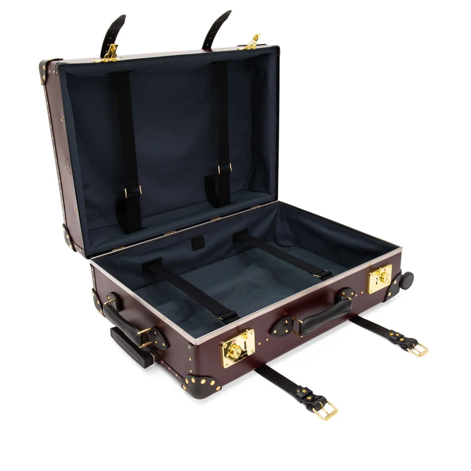 Centenary · Large Check-In - 4 Wheels | Oxblood/Black/Gold - Image 9