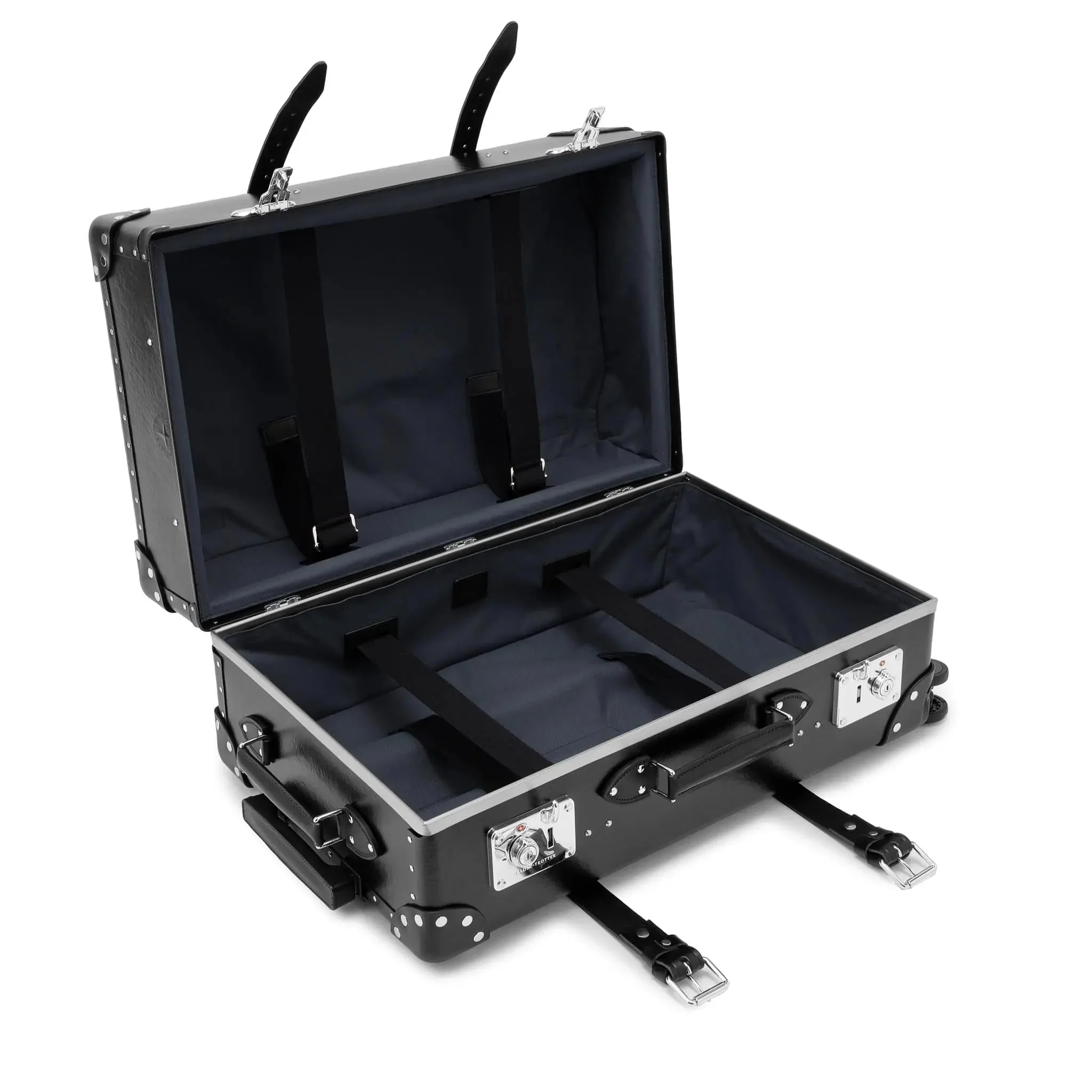 Centenary · Medium Check-In - 4 Wheels | Black/Black/Chrome - Image 9