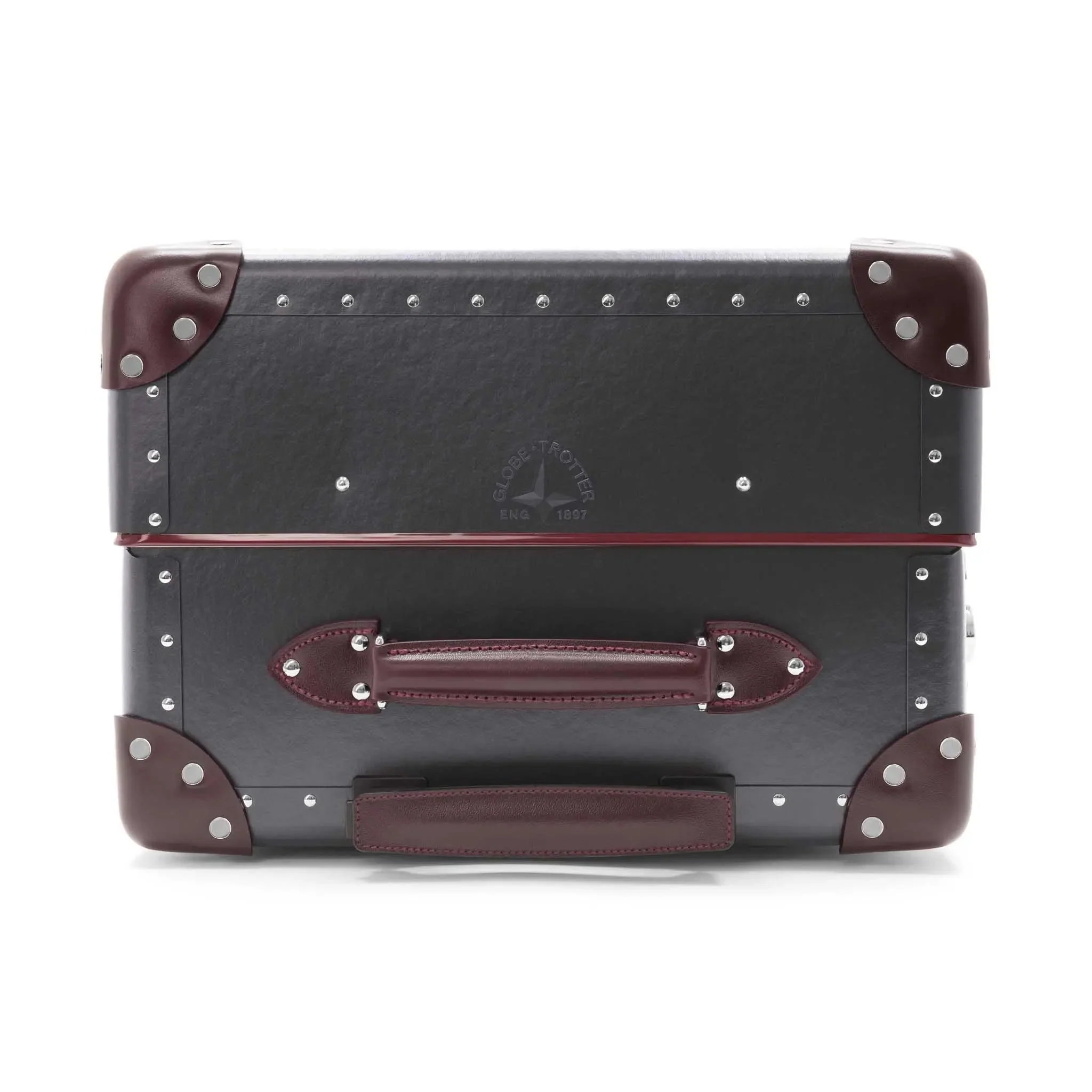 Centenary · Medium Check-In - 4 Wheels | Brown/Burgundy/Chrome - Image 5