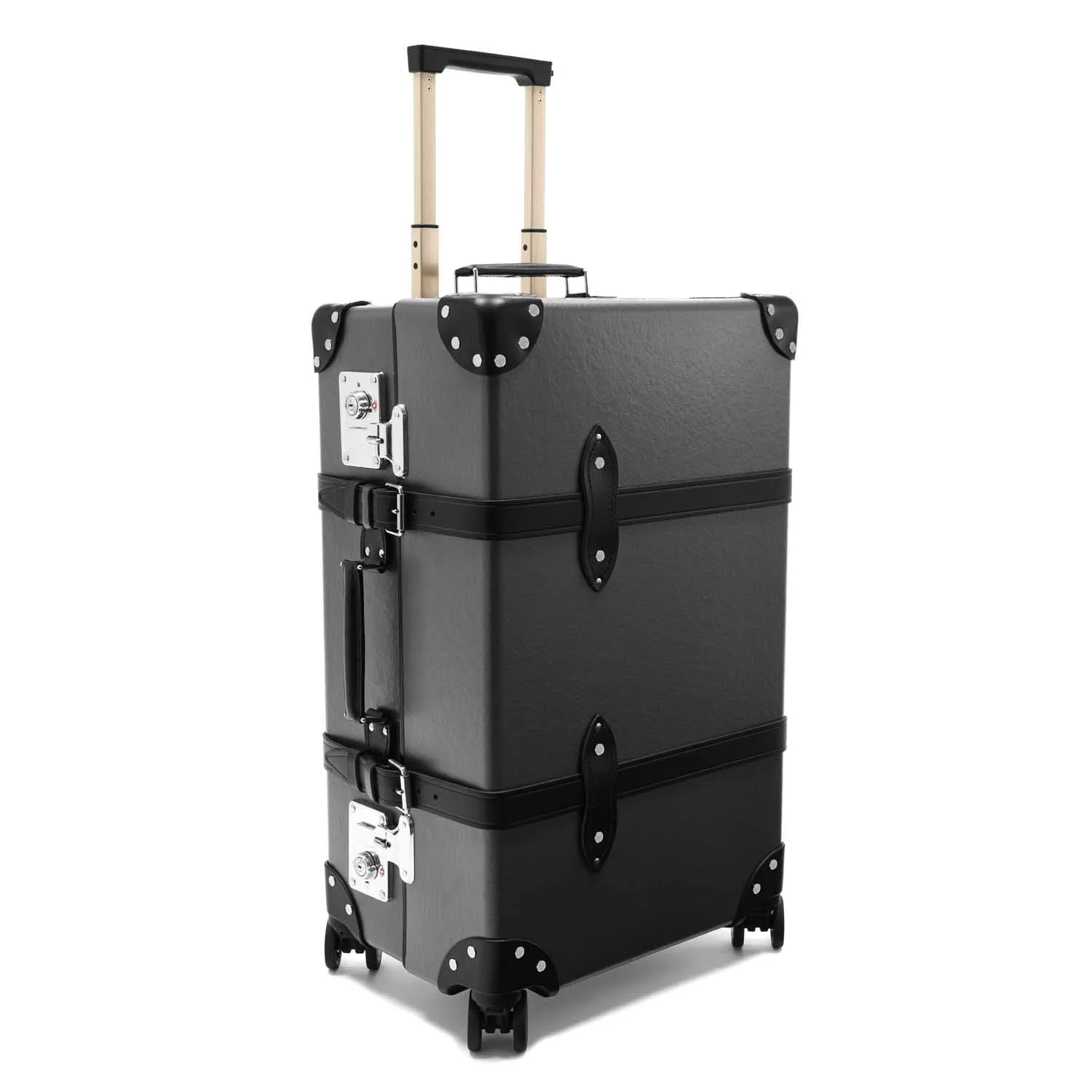 Centenary · Medium Check-In - 4 Wheels | Charcoal/Black/Chrome - Image 2