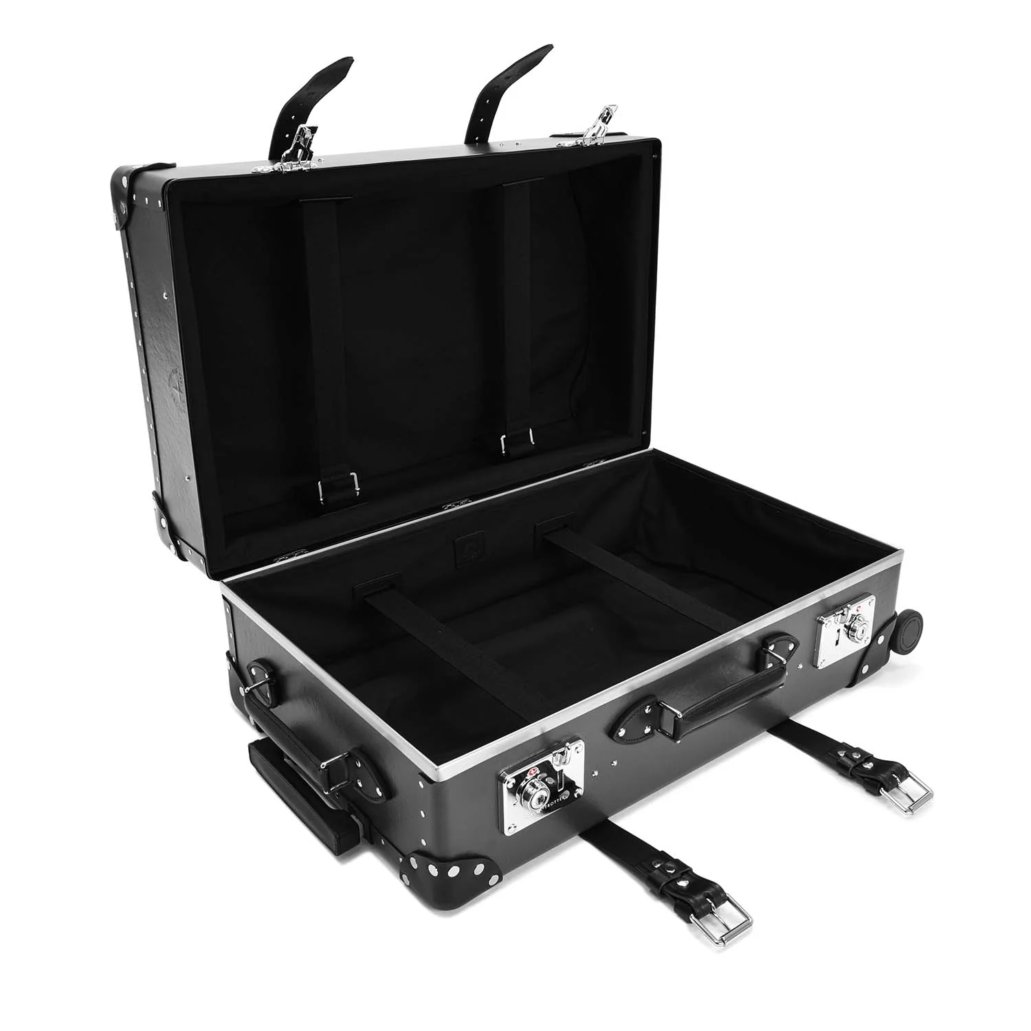 Centenary · Medium Check-In - 4 Wheels | Charcoal/Black/Chrome - Image 9
