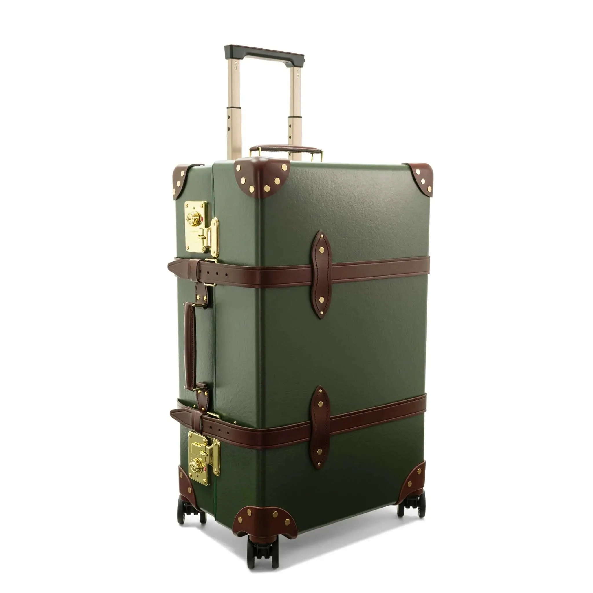 Centenary · Medium Check-In - 4 Wheels | Green/Brown/Gold - Image 2