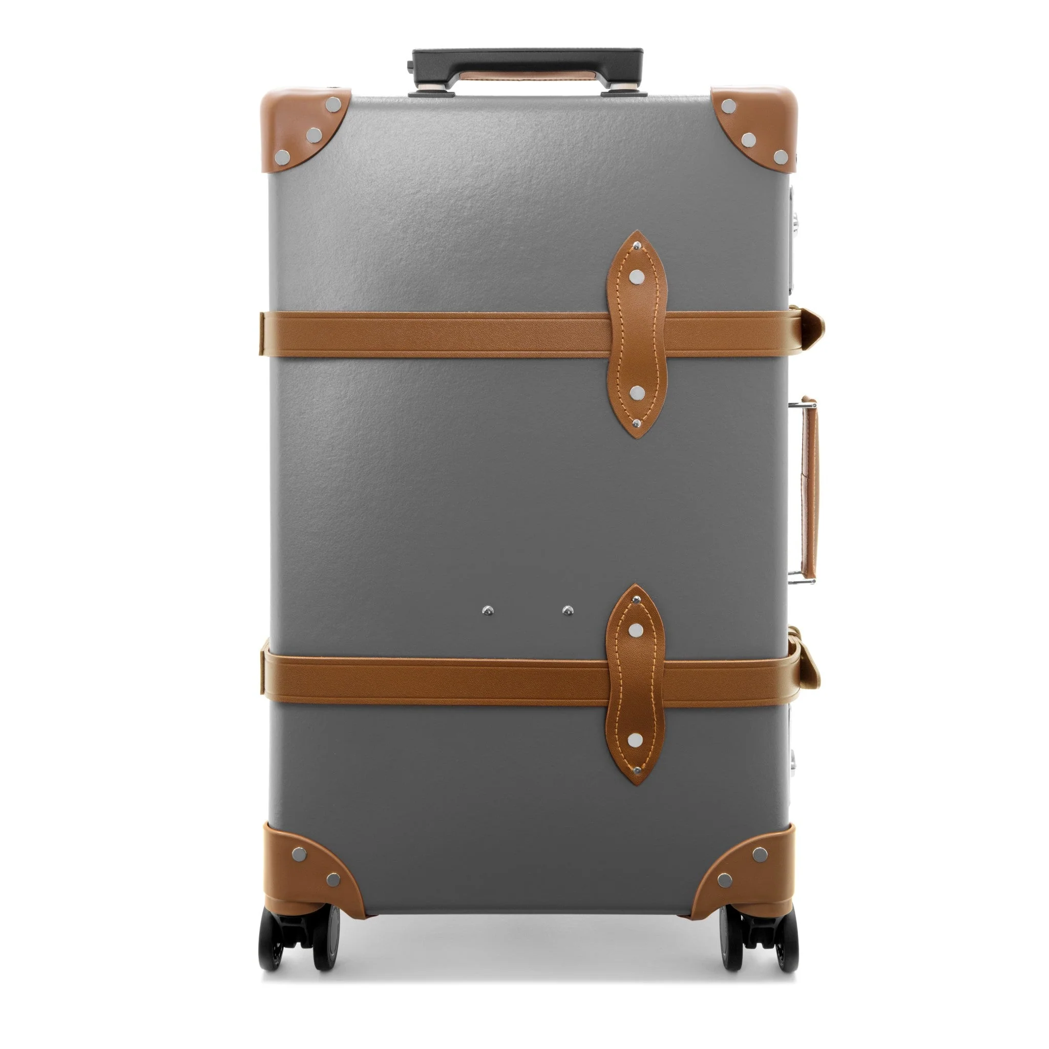 Centenary · Medium Check-In - 4 Wheels | Grey/Caramel/Chrome - Image 3