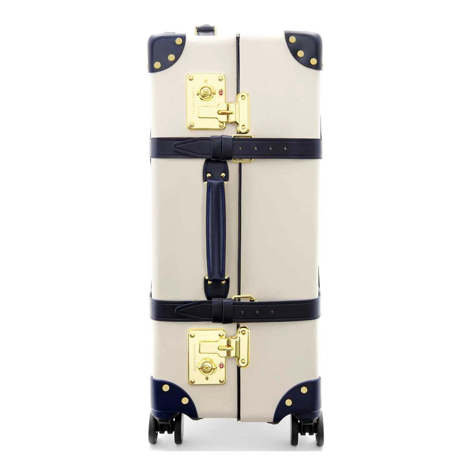 Centenary · Medium Check-In - 4 Wheels | Ivory/Navy/Gold - Image 4