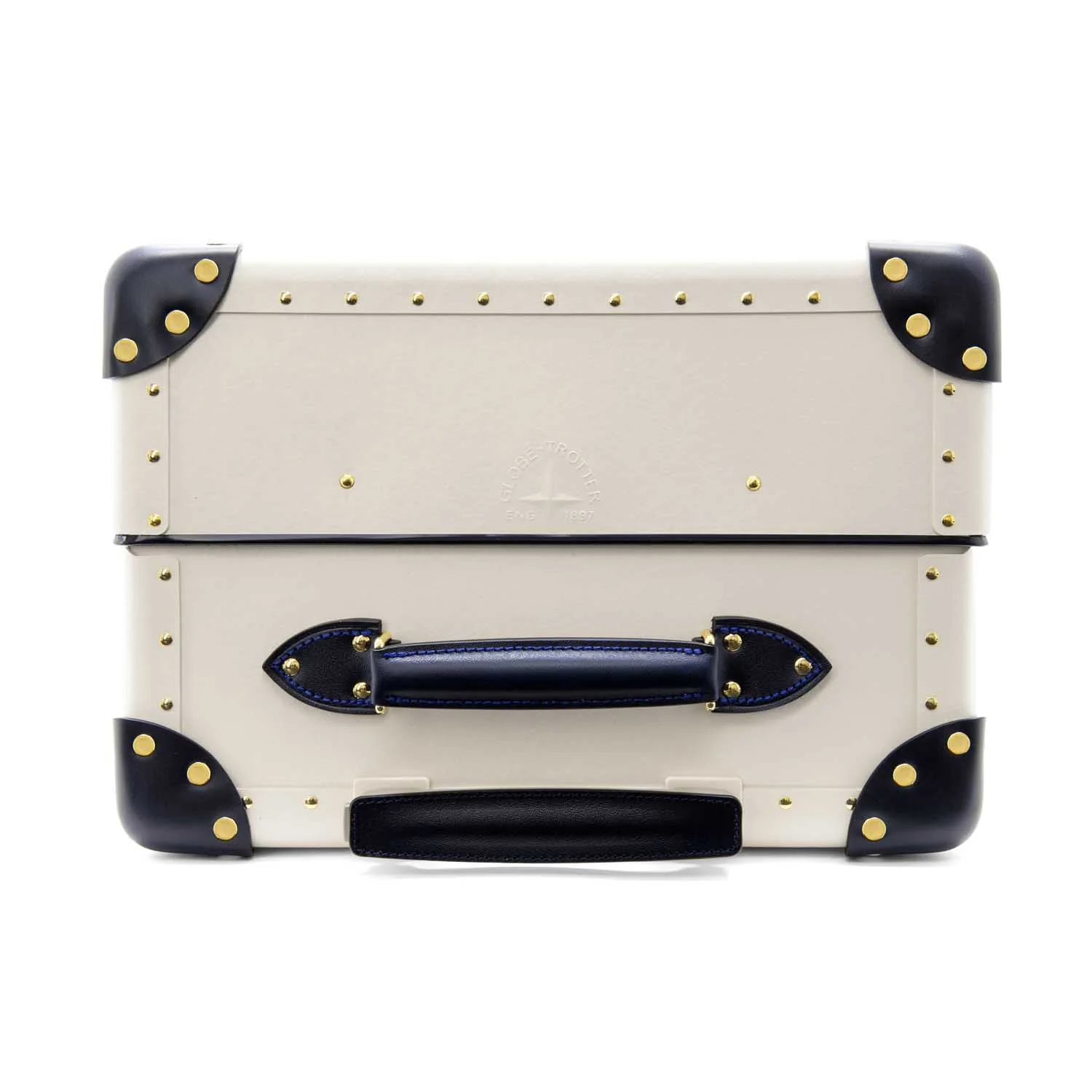 Centenary · Medium Check-In - 4 Wheels | Ivory/Navy/Gold - Image 5