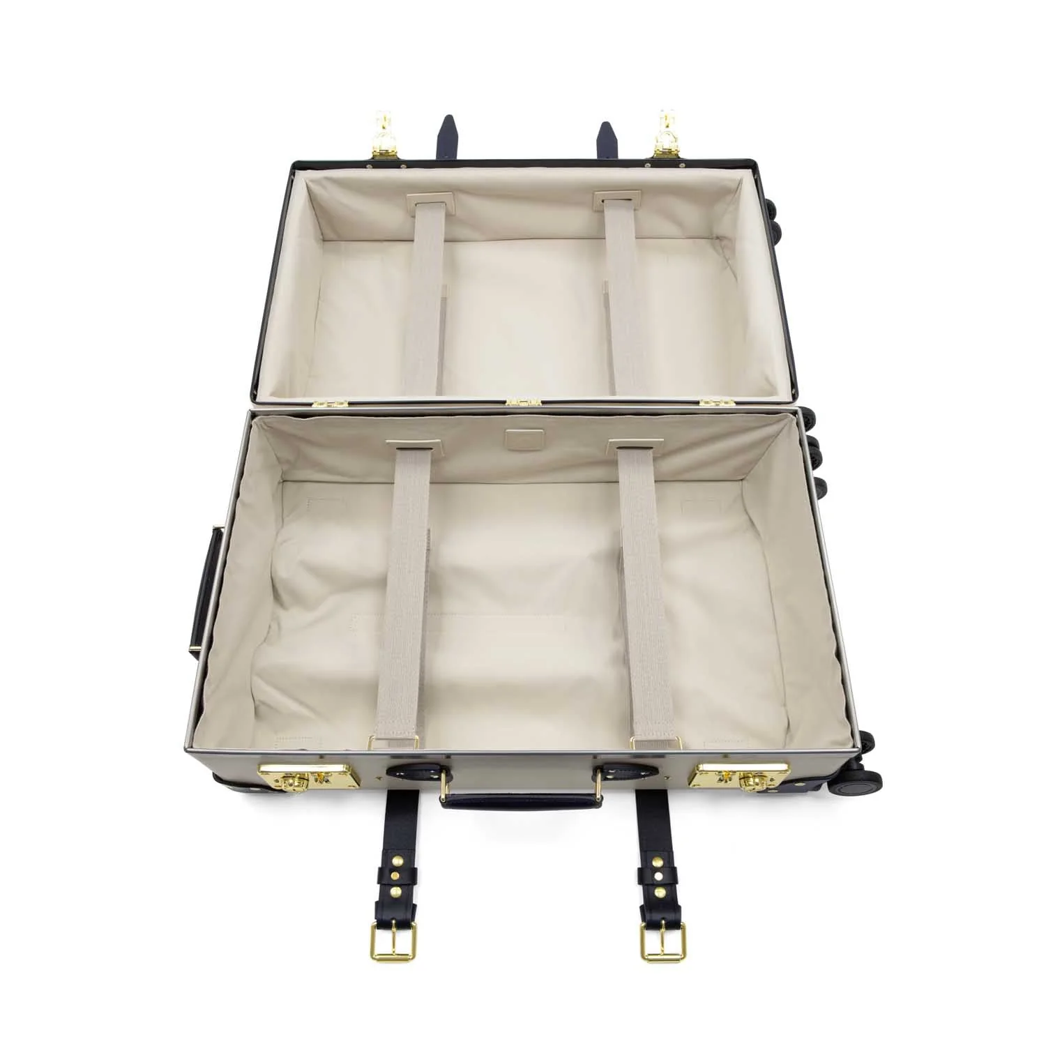 Centenary · Medium Check-In - 4 Wheels | Ivory/Navy/Gold - Image 8