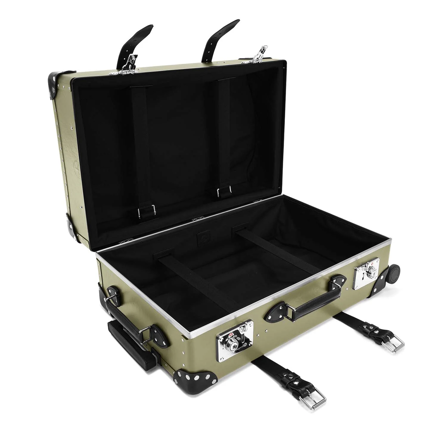 Centenary · Medium Check-In - 4 Wheels | Olive/Black/Chrome - Image 9