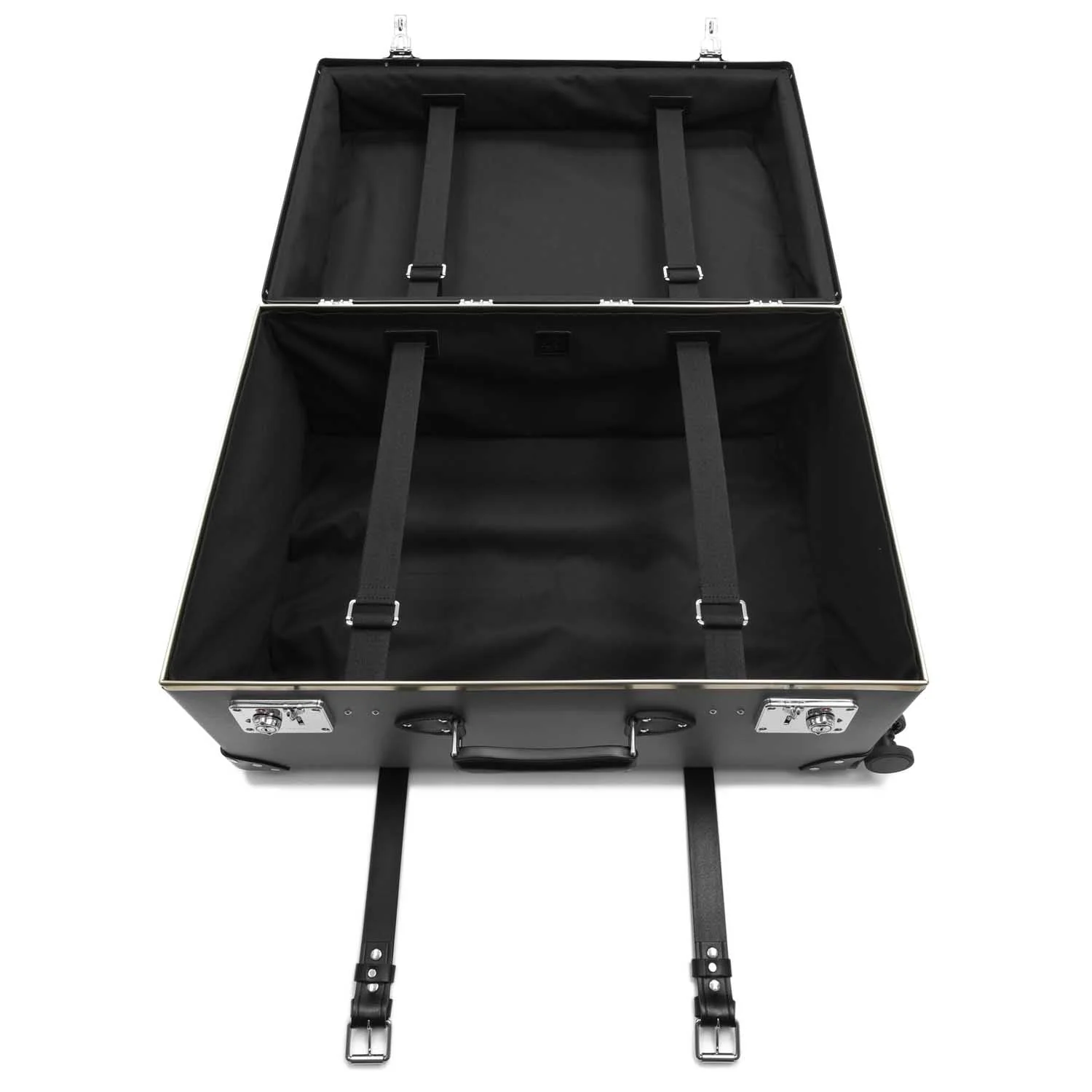 Centenary · XL Trunk - 4 Wheels | Charcoal/Black/Chrome - Image 9