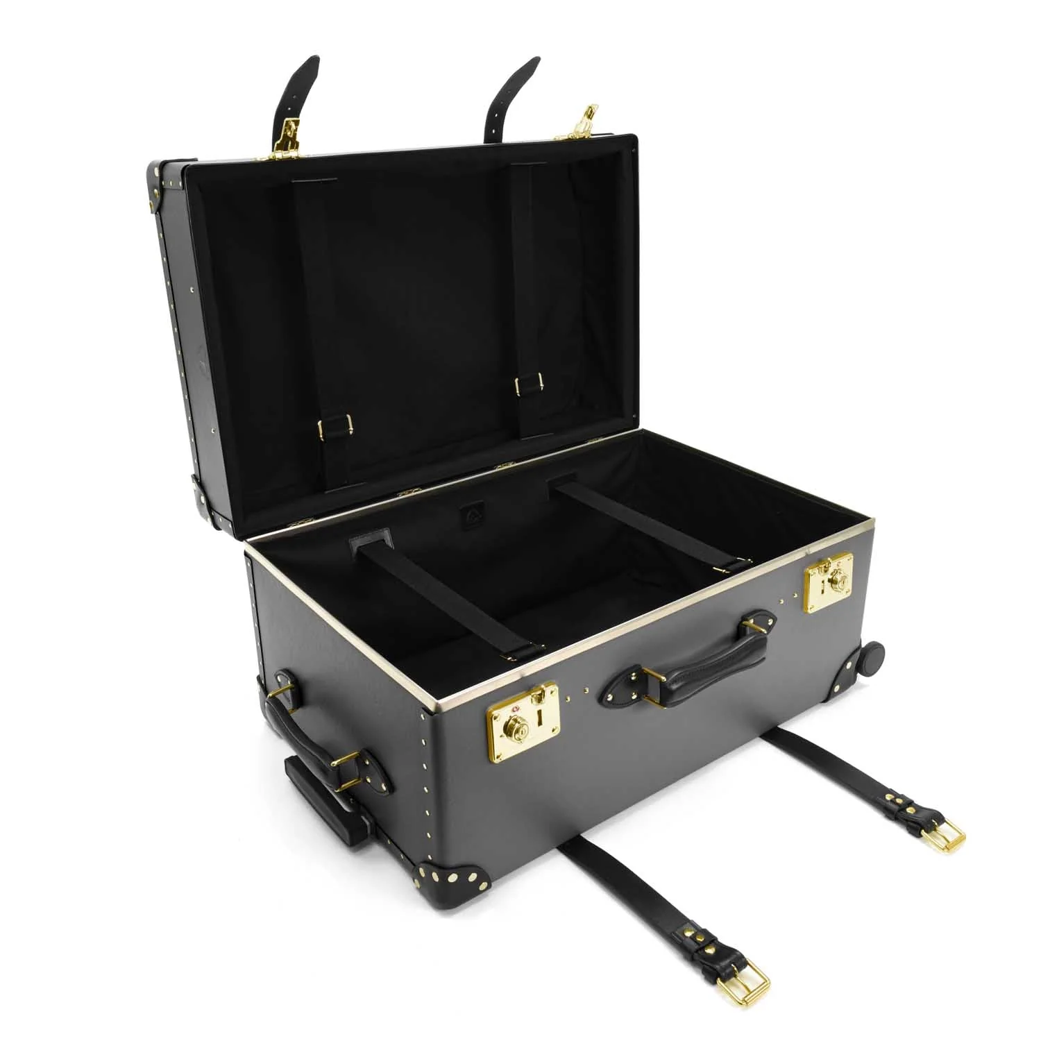 Centenary · XL Trunk - 4 Wheels | Charcoal/Black/Gold - Image 2