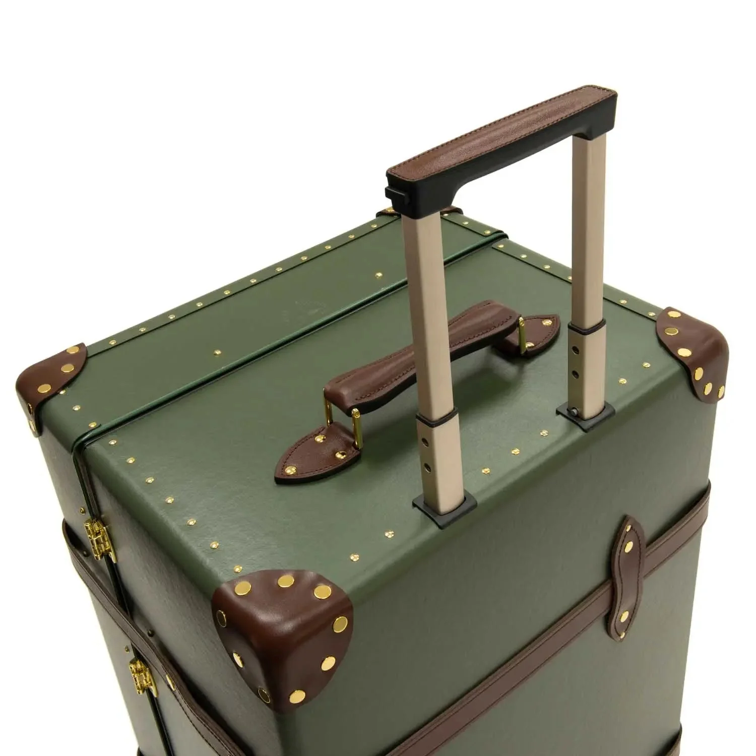 Centenary · XL Trunk - 4 Wheels | Green/Brown/Gold - Image 7
