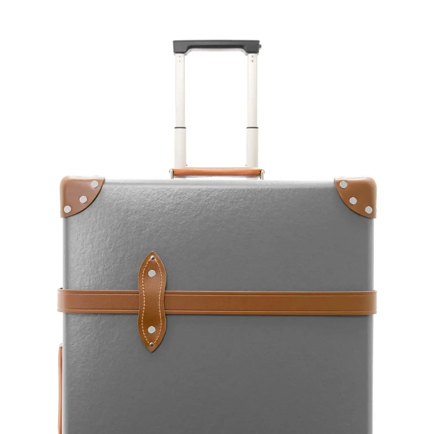 Centenary · XL Trunk - 4 Wheels | Grey/Caramel/Chrome - Image 5