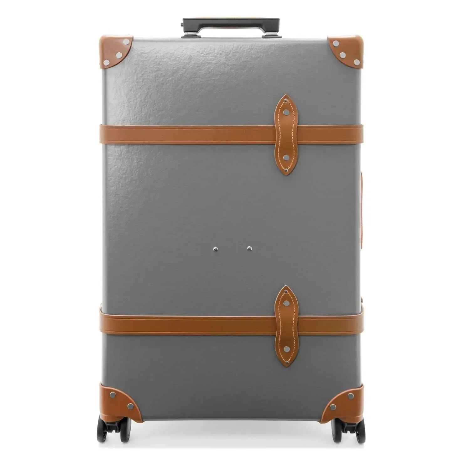 Centenary · XL Trunk - 4 Wheels | Grey/Caramel/Chrome - Image 6