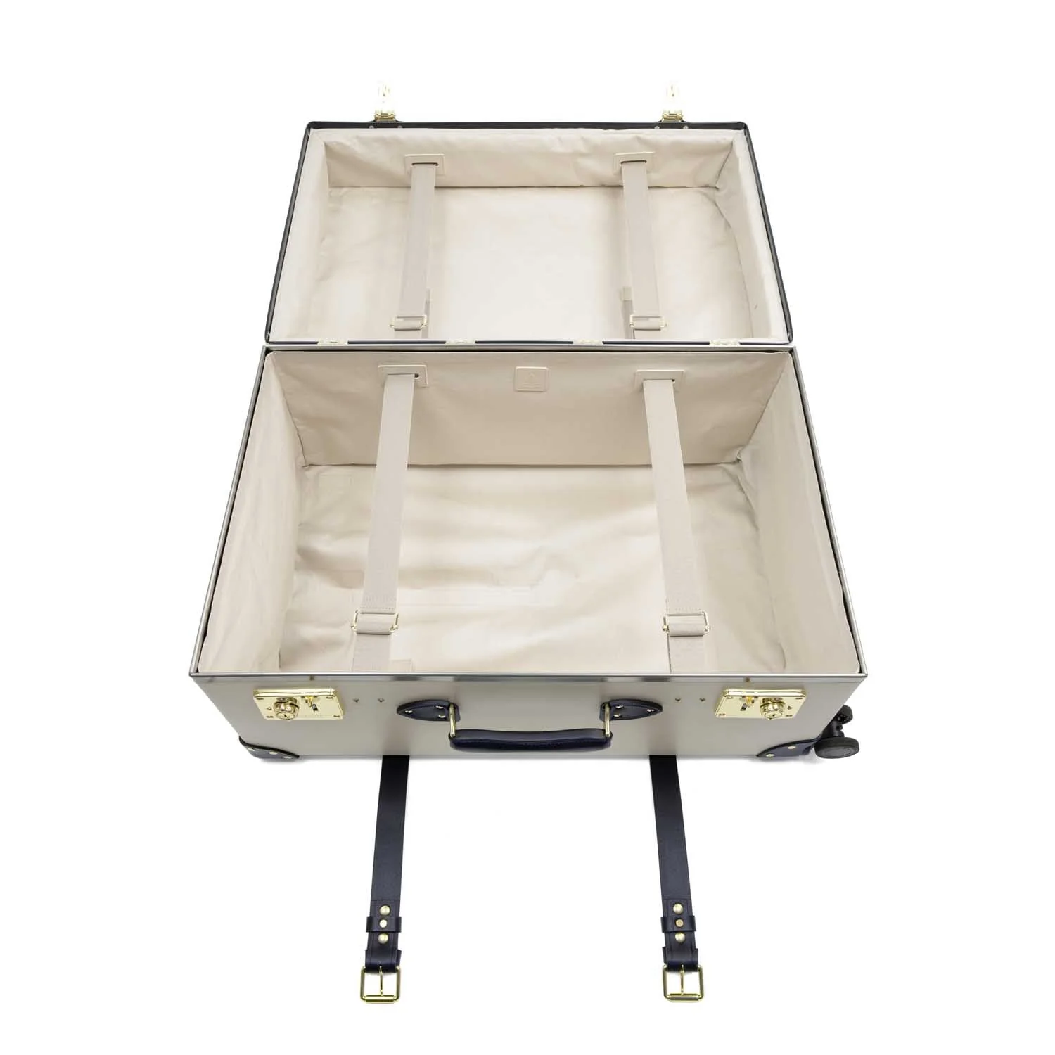 Centenary · XL Trunk - 4 Wheels | Ivory/Navy/Gold - Image 9