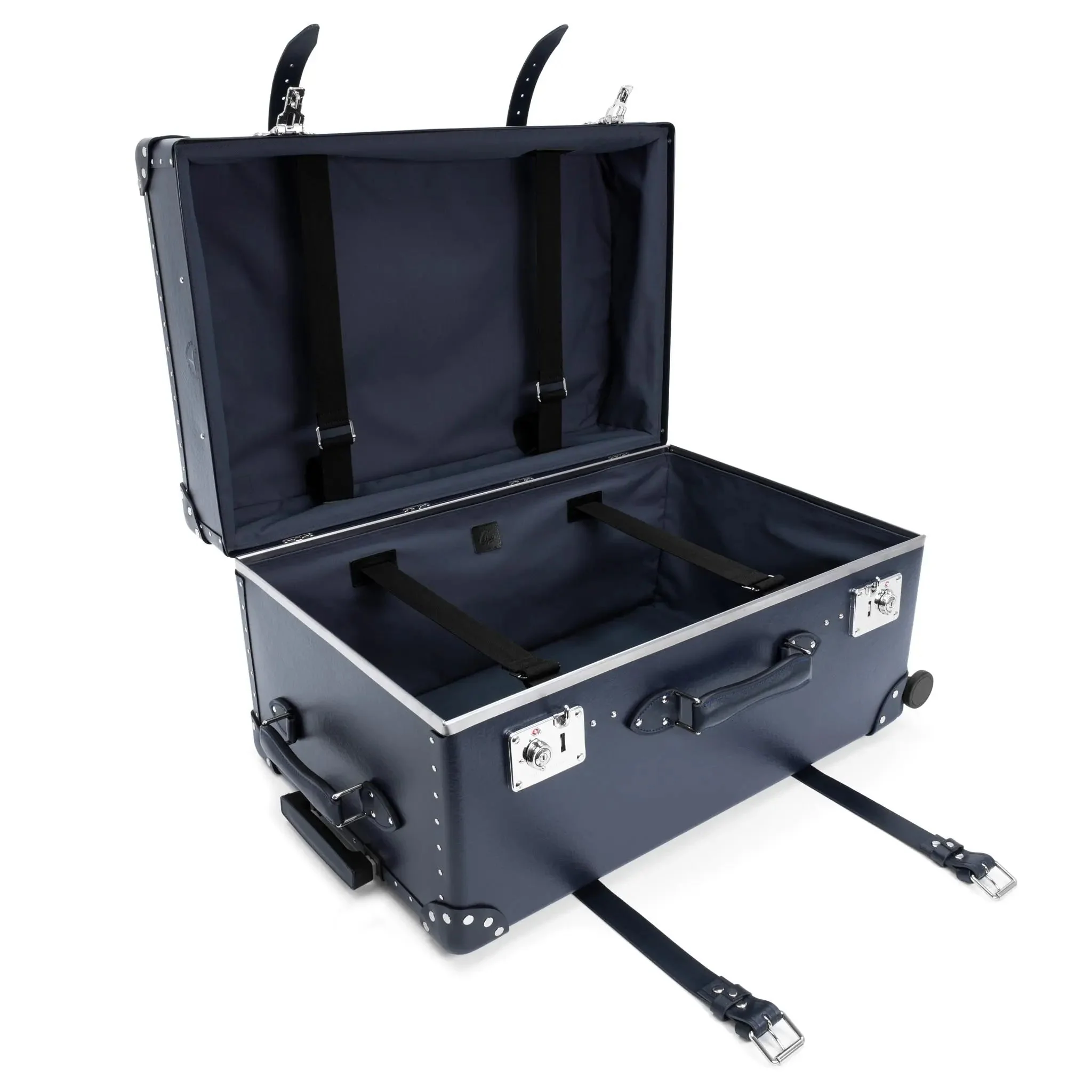 Centenary · XL Trunk - 4 Wheels | Navy/Navy/Chrome - Image 3
