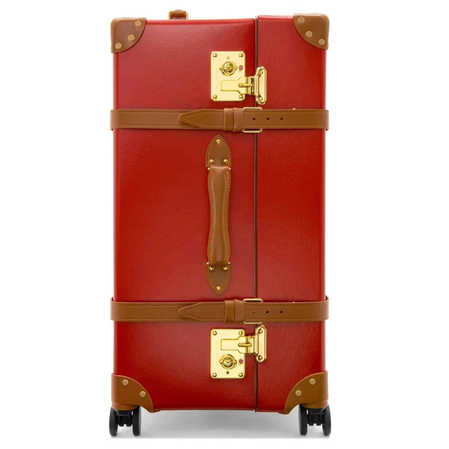 Centenary · XL Trunk - 4 Wheels | Red/Caramel/Gold - Image 5