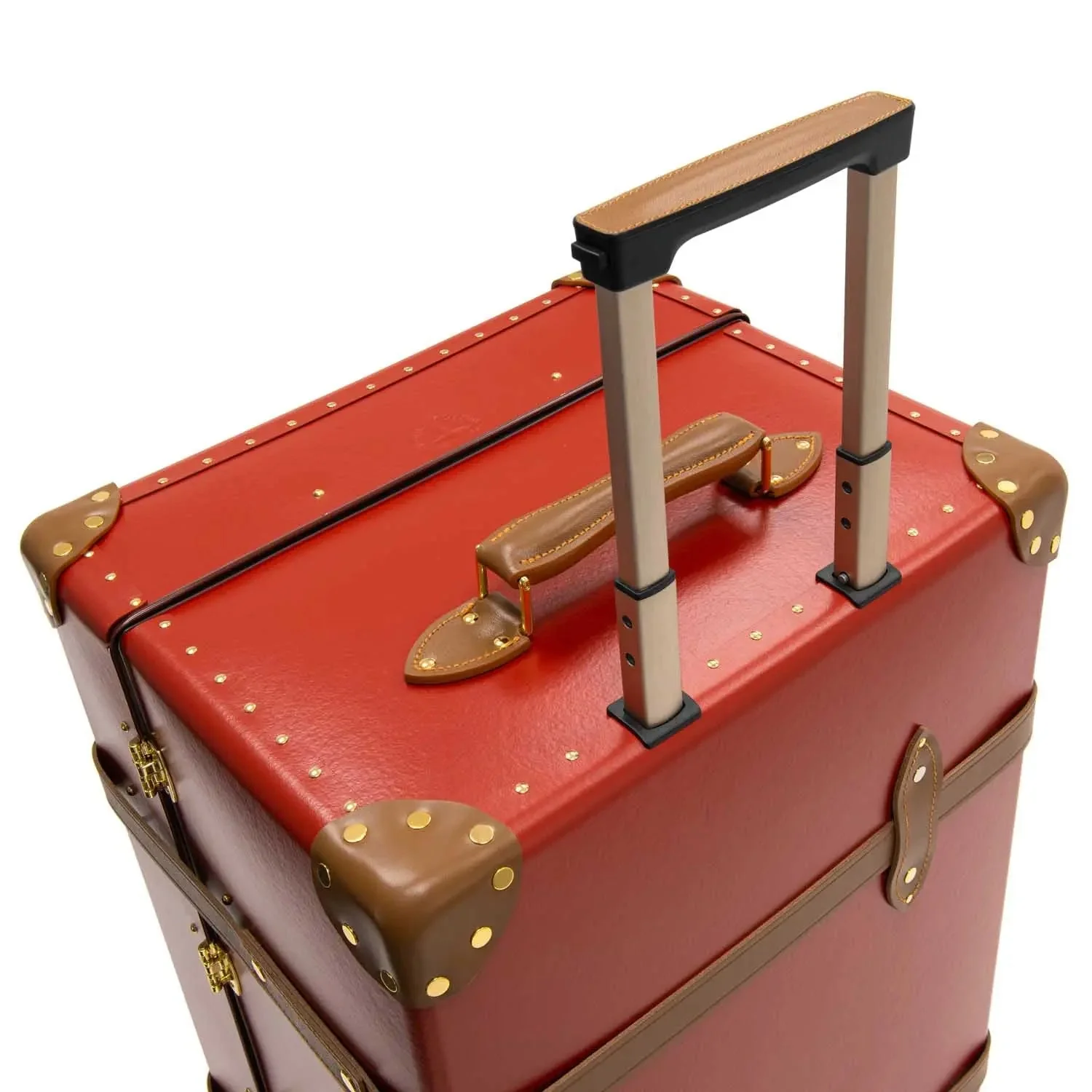 Centenary · XL Trunk - 4 Wheels | Red/Caramel/Gold - Image 7