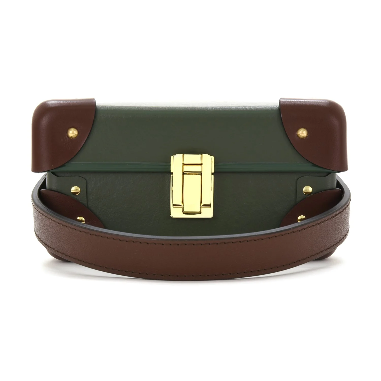 Centenary · 6-Slot Watch Case | Green/Brown/Gold - Image 6