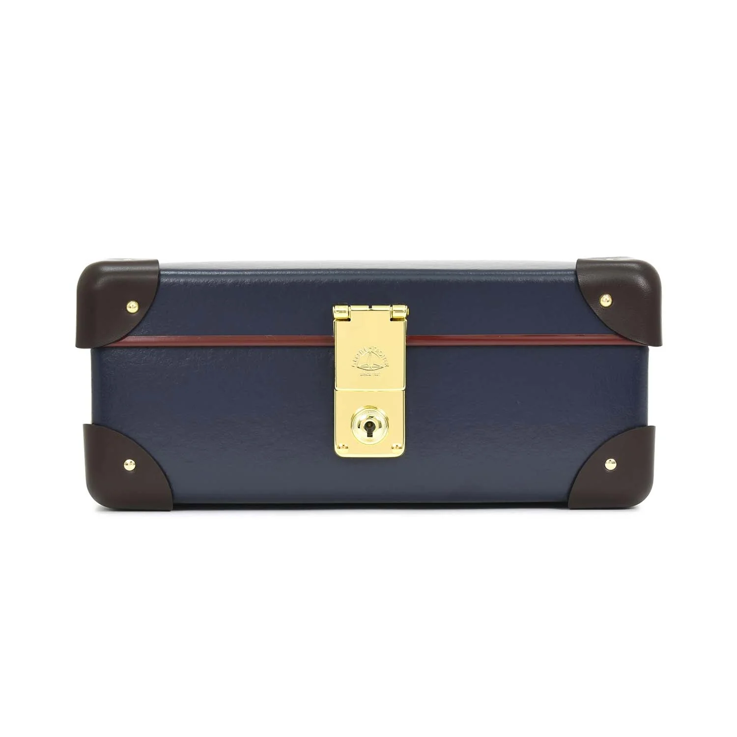 Centenary · 6-Slot Watch Case | Navy/Chocoloate/Gold - Image 5