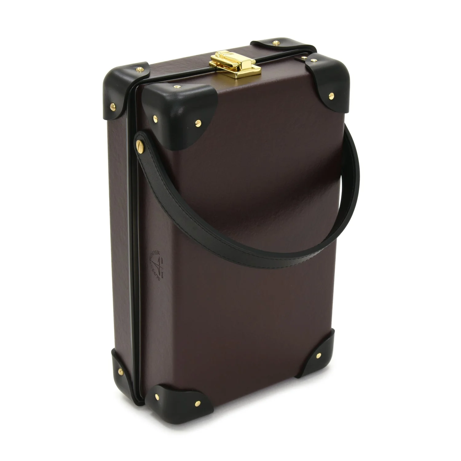Centenary · 6-Slot Watch Case | Oxblood/Black/Gold - Image 3