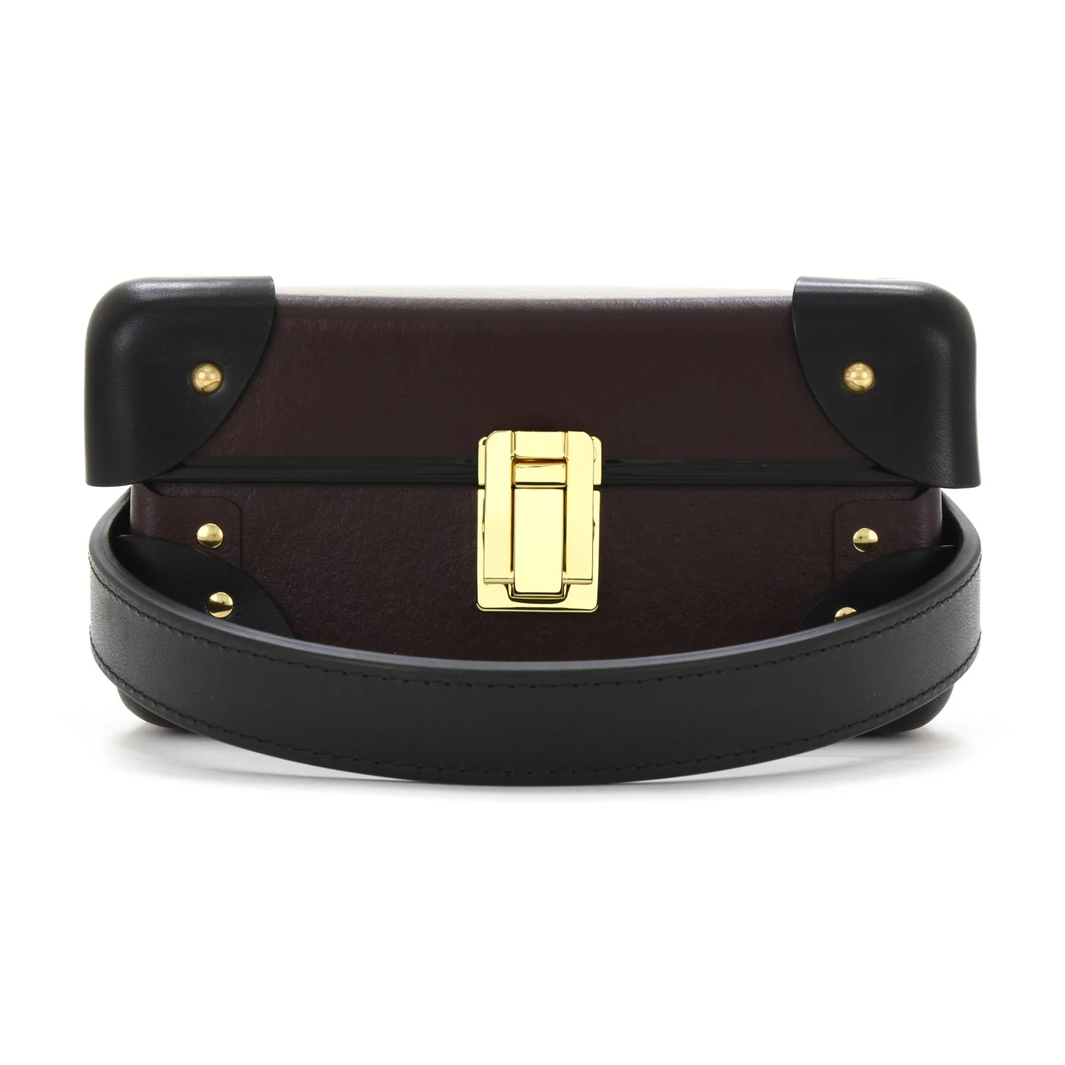 Centenary · 6-Slot Watch Case | Oxblood/Black/Gold - Image 7