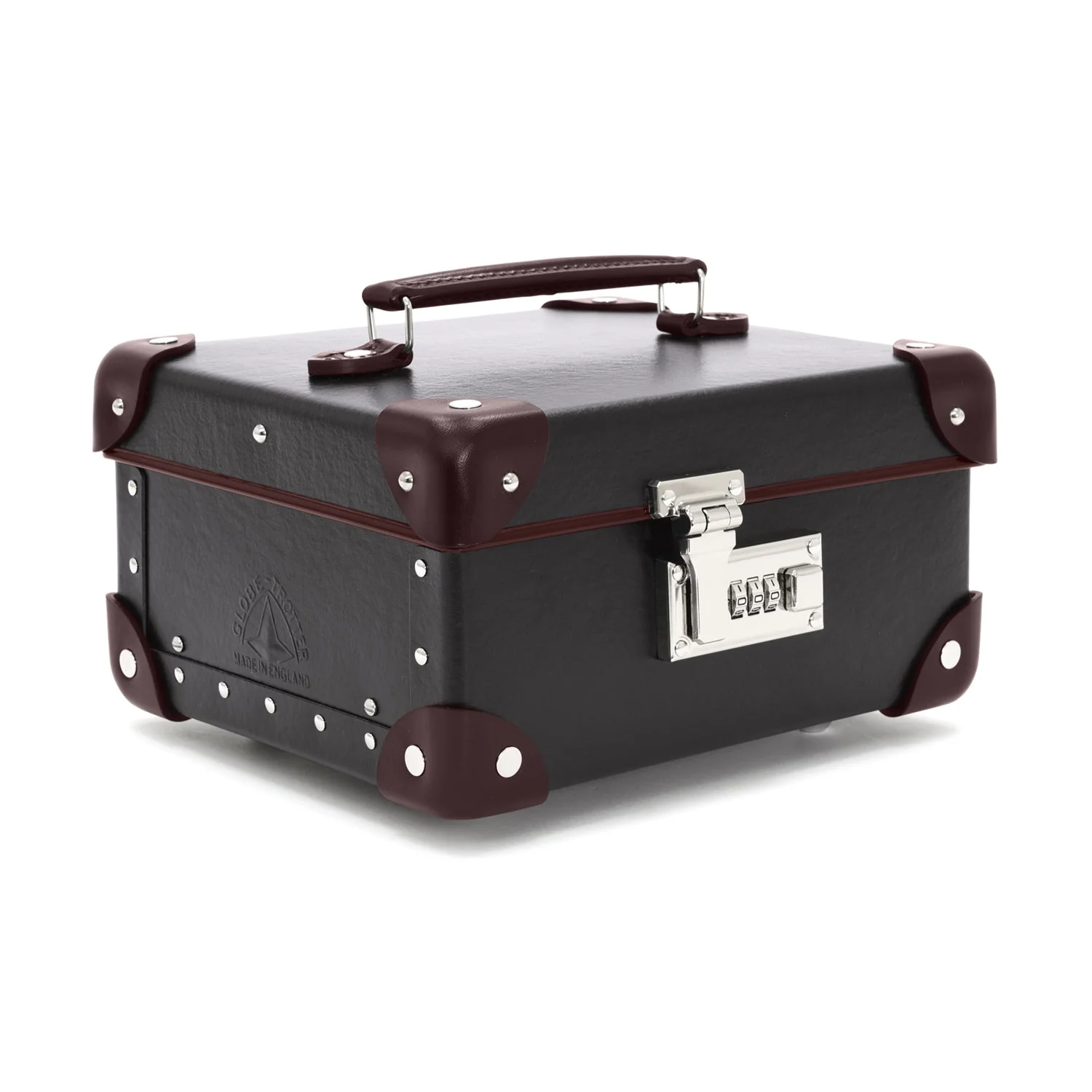 Centenary · Jewellery Case | Brown/Burgundy/Chrome - Image 5