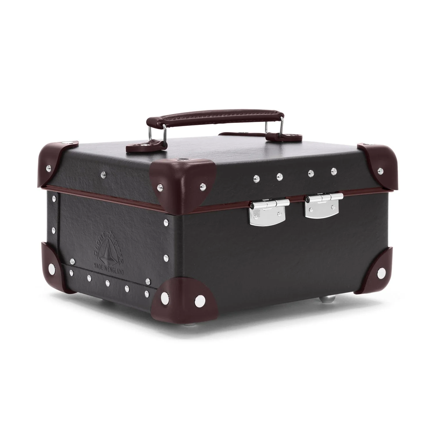 Centenary · Jewellery Case | Brown/Burgundy/Chrome - Image 6