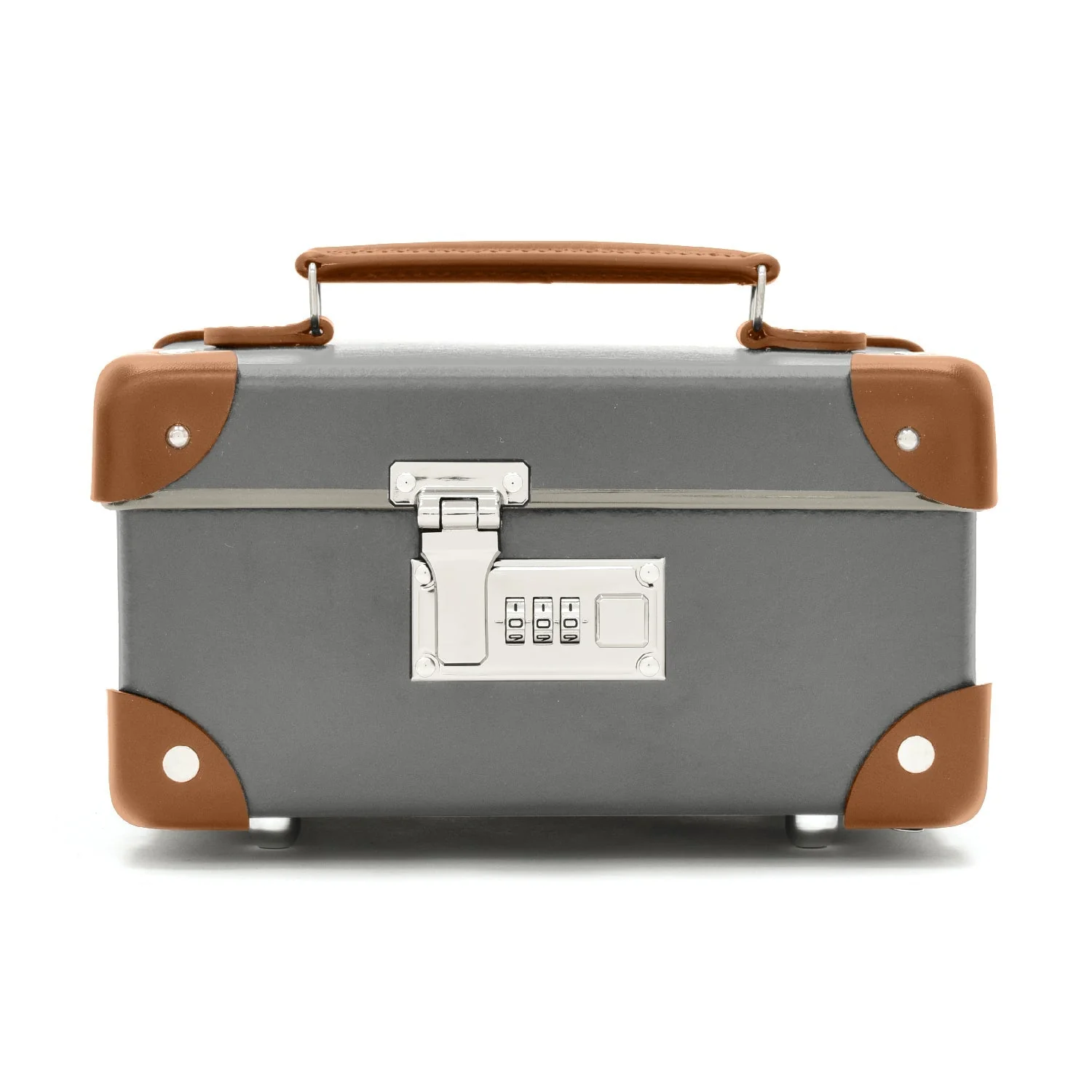 Centenary · Jewellery Case | Grey/Caramel/Chrome - Image 4