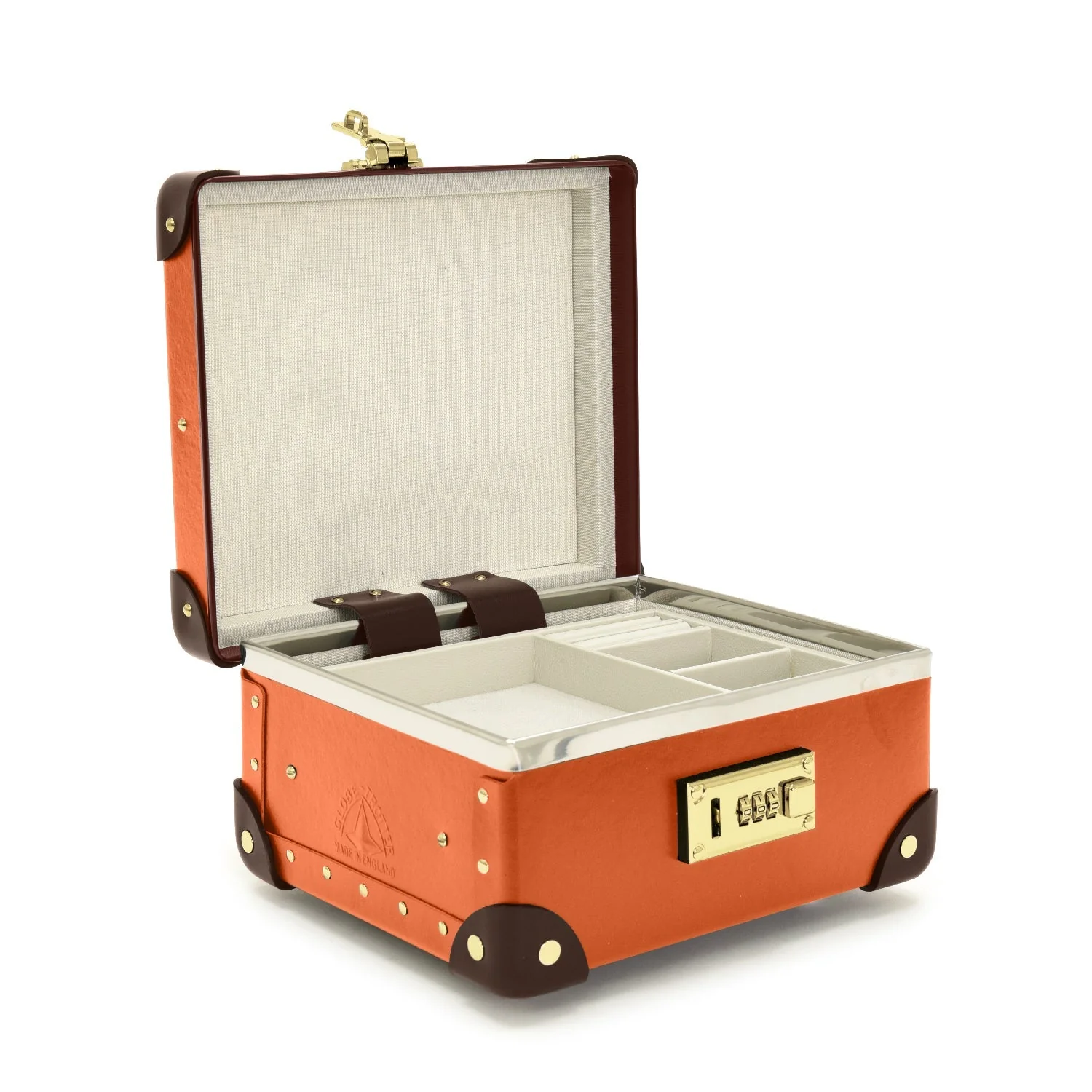 Centenary · Jewellery Case | Orange/Brown/Gold - Image 3