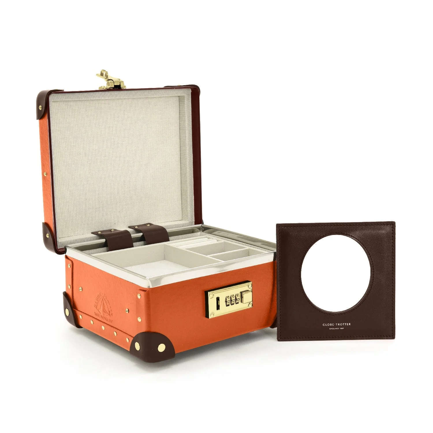 Centenary · Jewellery Case | Orange/Brown/Gold - Image 4