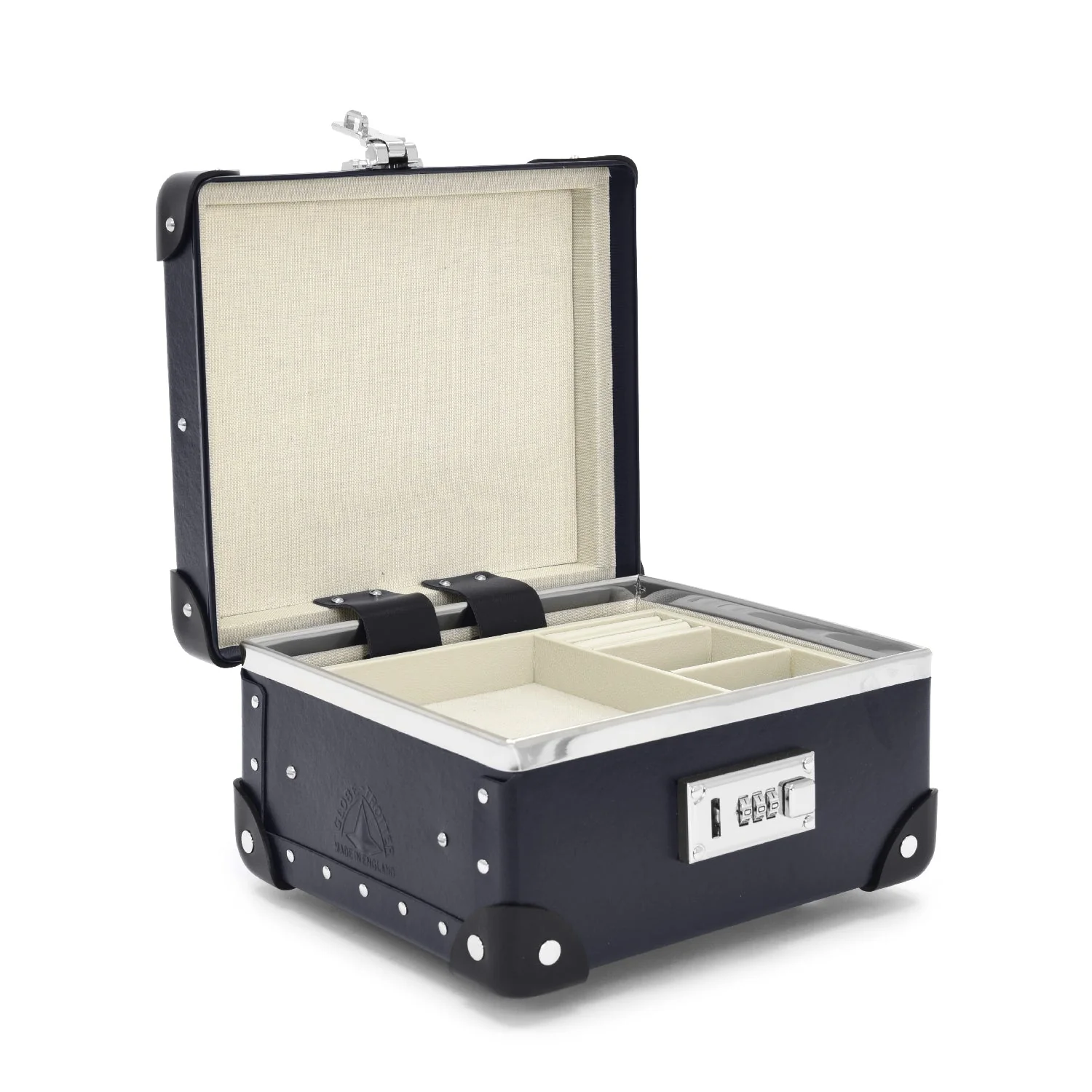 Centenary · Jewellery Case | Navy/Navy/Chrome - Image 3