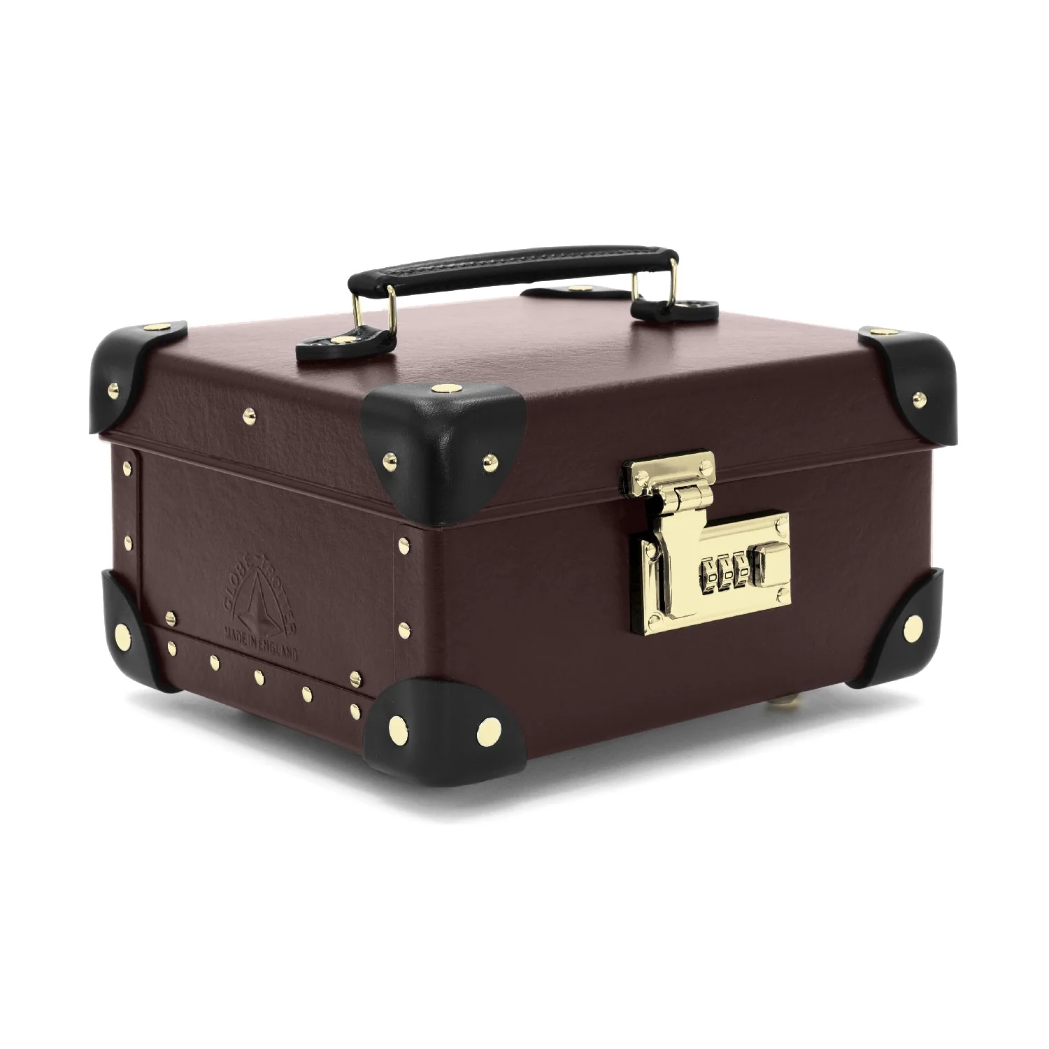 Centenary · Jewellery Case | Oxblood/Black/Gold - Image 5