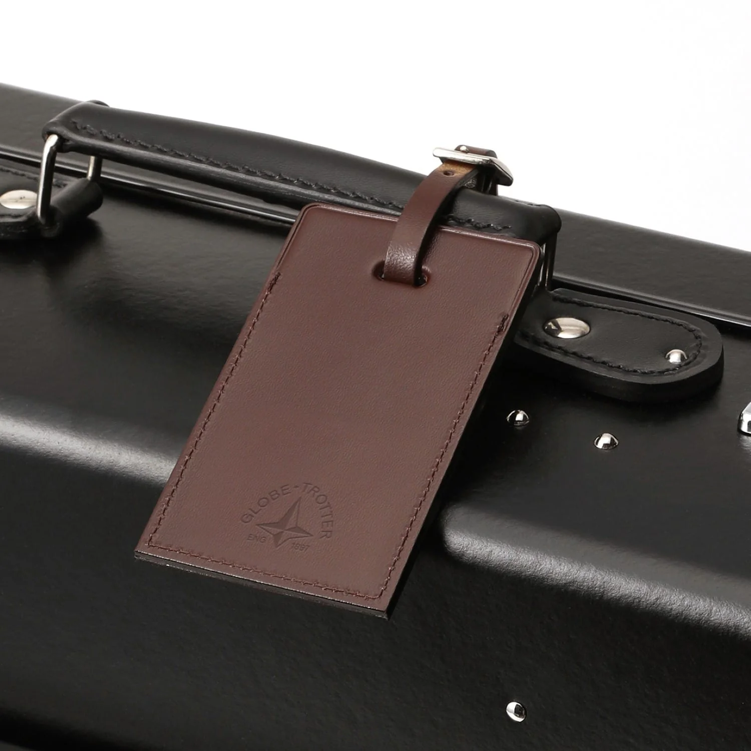 Centenary · Luggage Tag | Brown/Nickel - Image 3