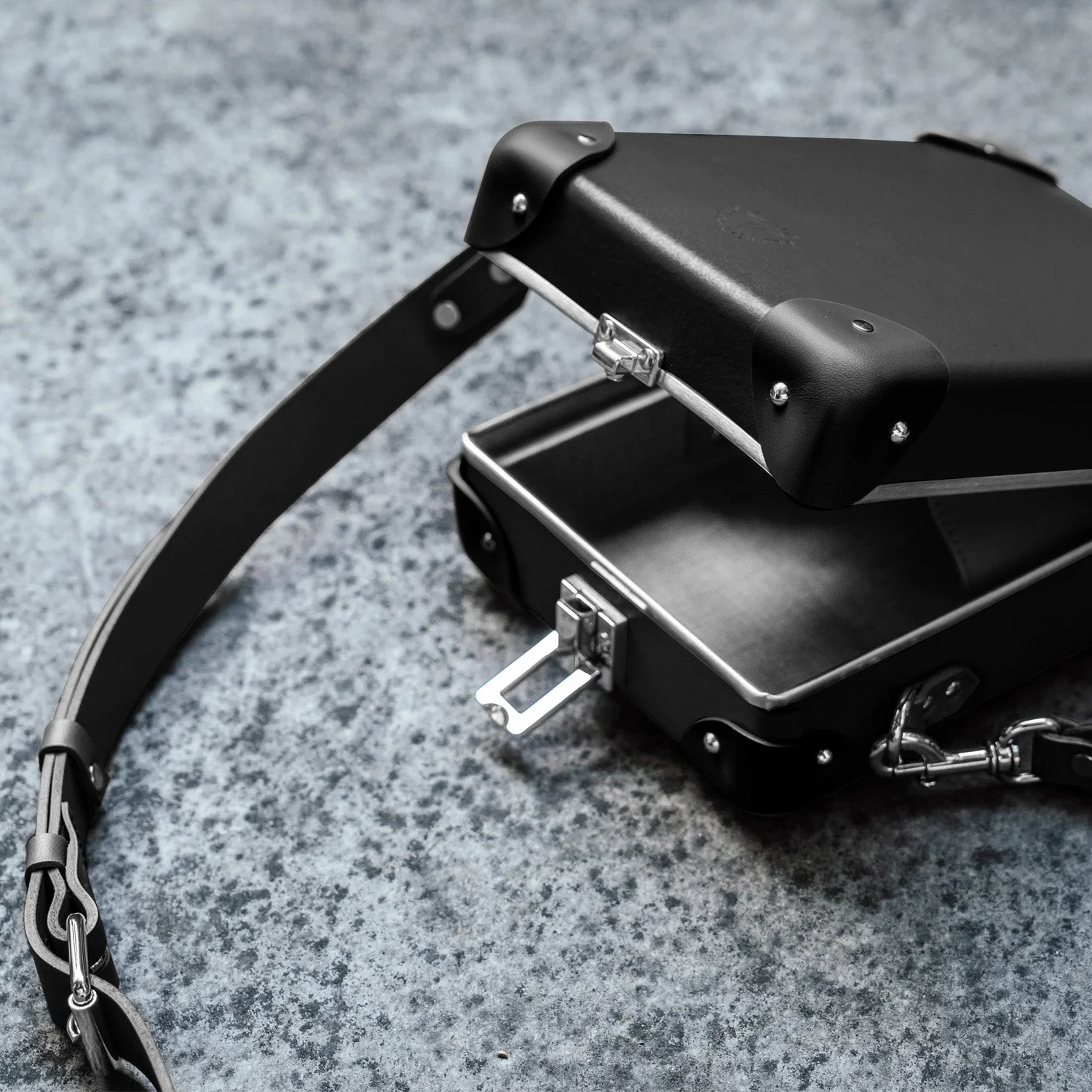 Centenary · Messenger Case | Black/Black/Chrome - Image 6