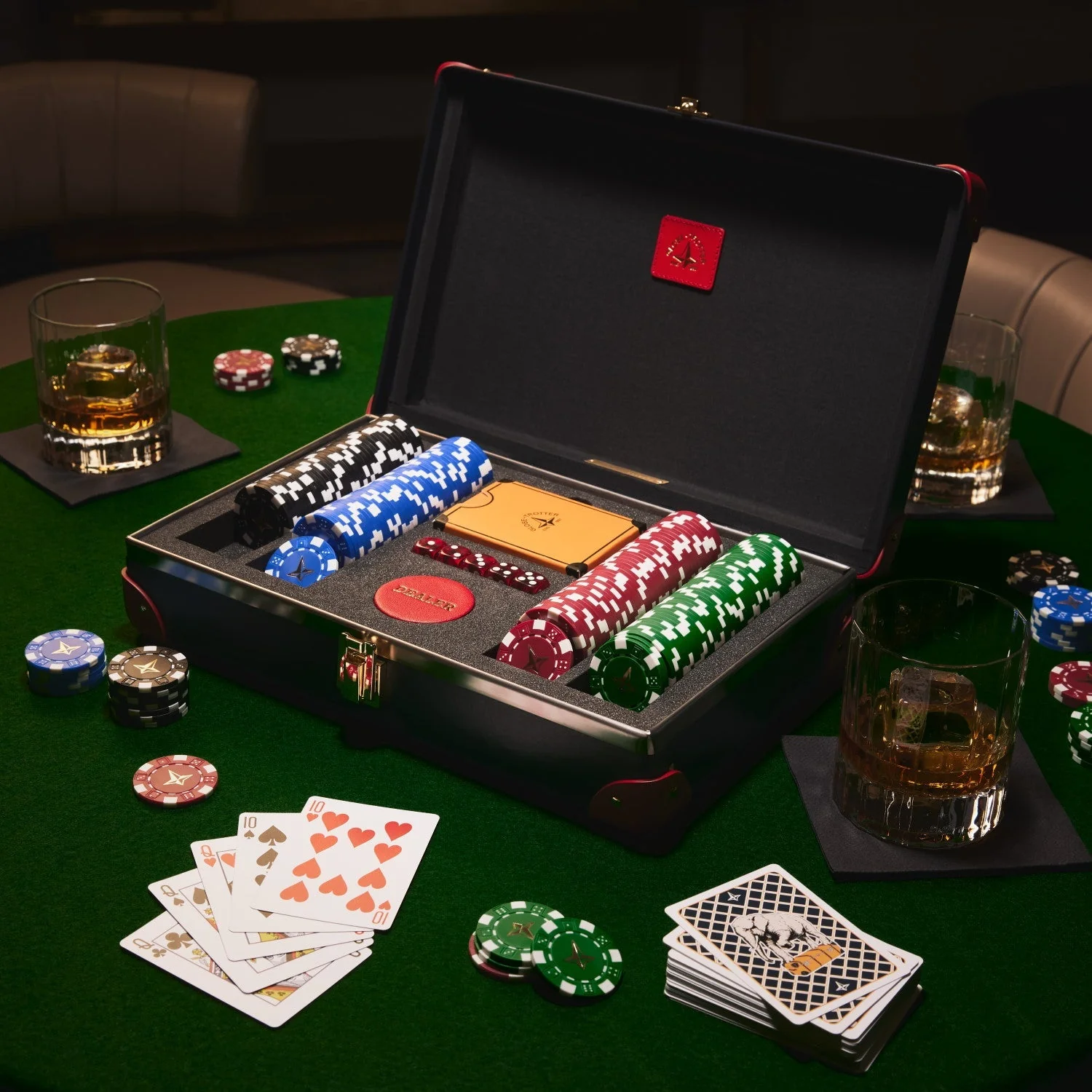 Centenary · Poker Box | Navy/Red/Gold - Image 4