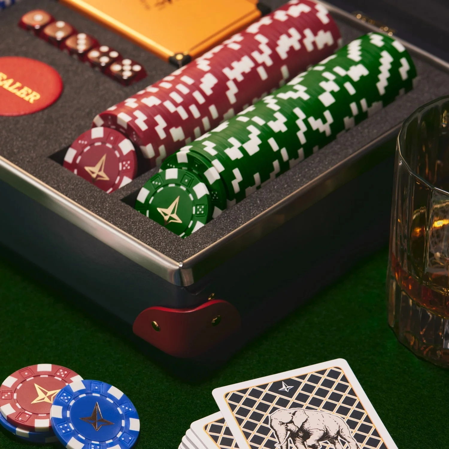 Centenary · Poker Box | Navy/Red/Gold - Image 5