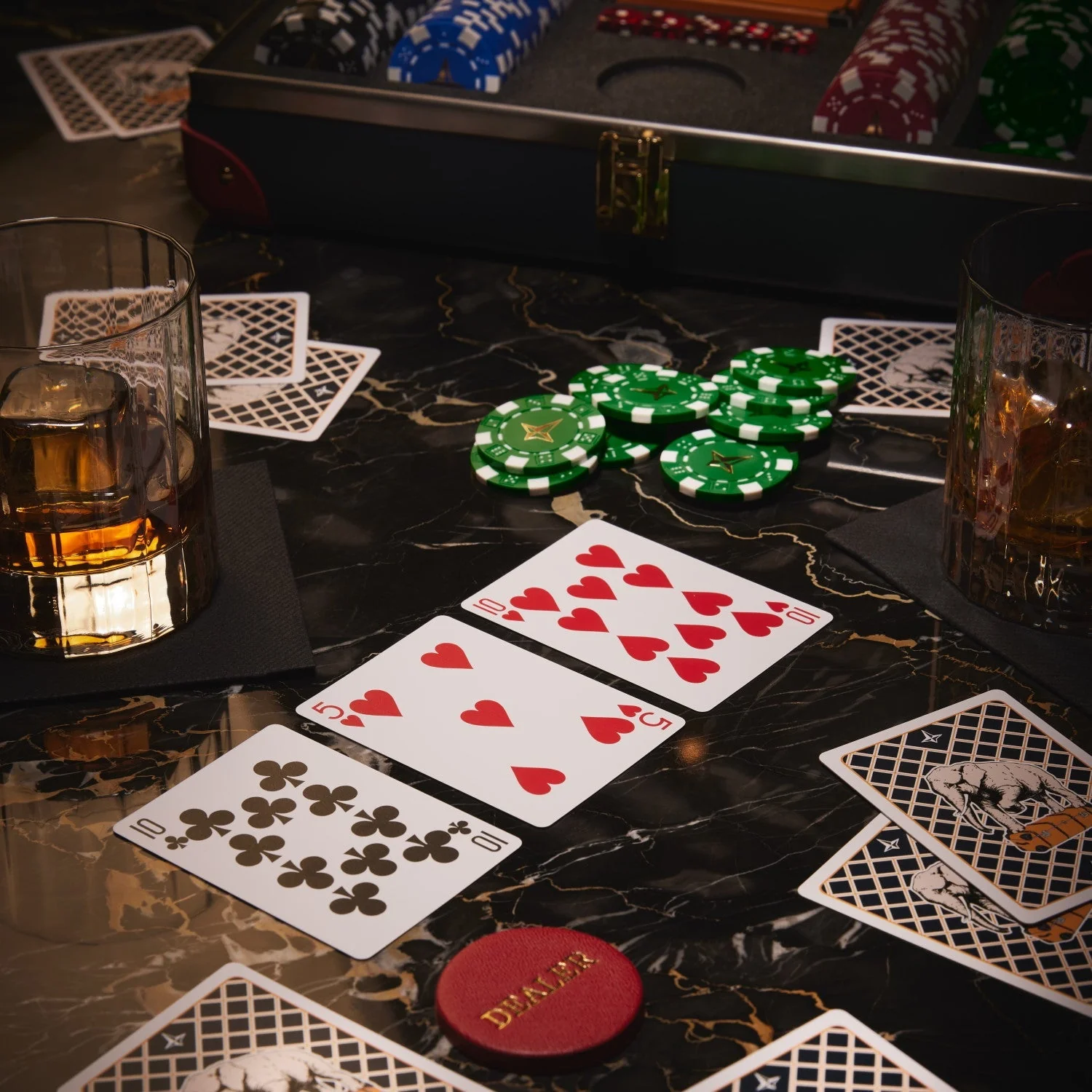 Centenary · Poker Box | Navy/Red/Gold - Image 6