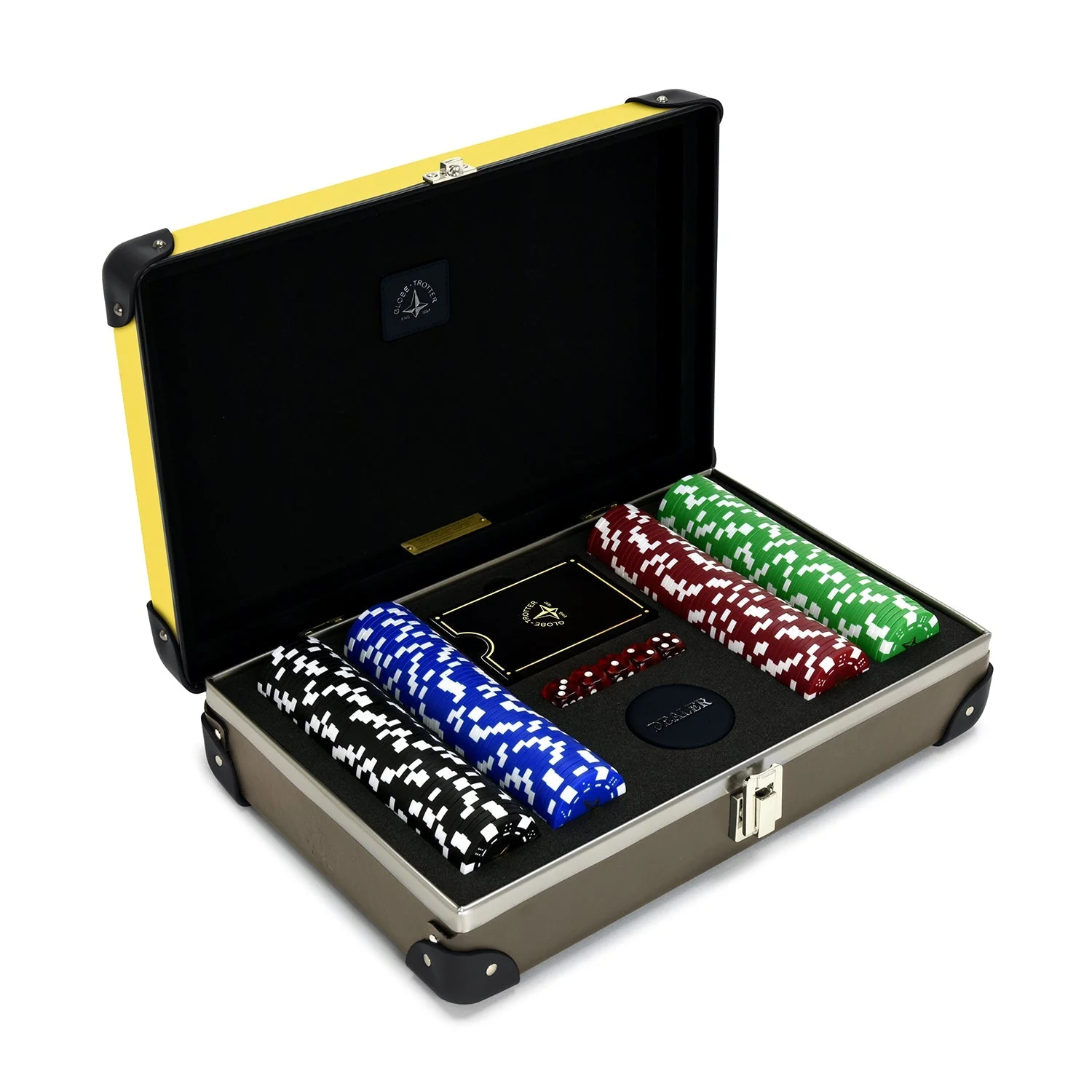 Centenary · Poker Box | Saffron /Brown/Chrome