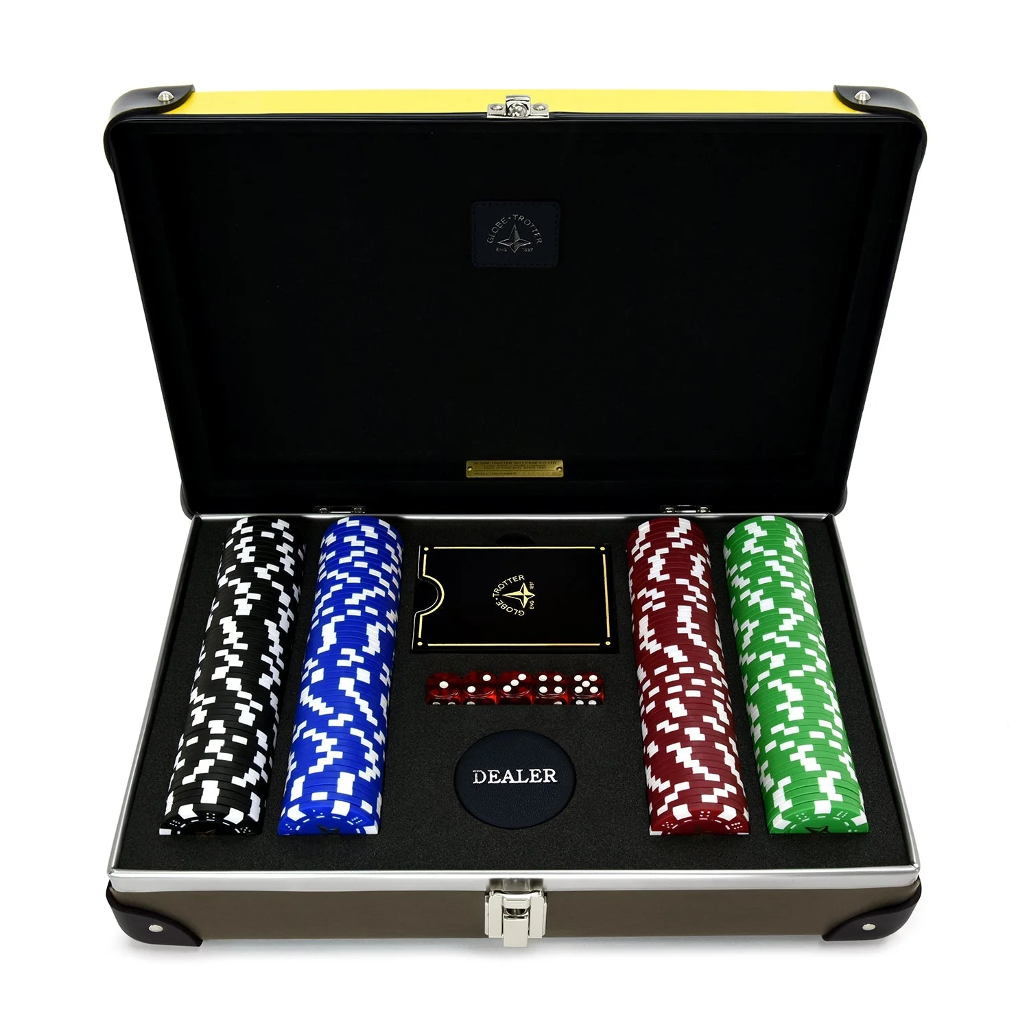 Centenary · Poker Box | Saffron /Brown/Chrome - Image 3