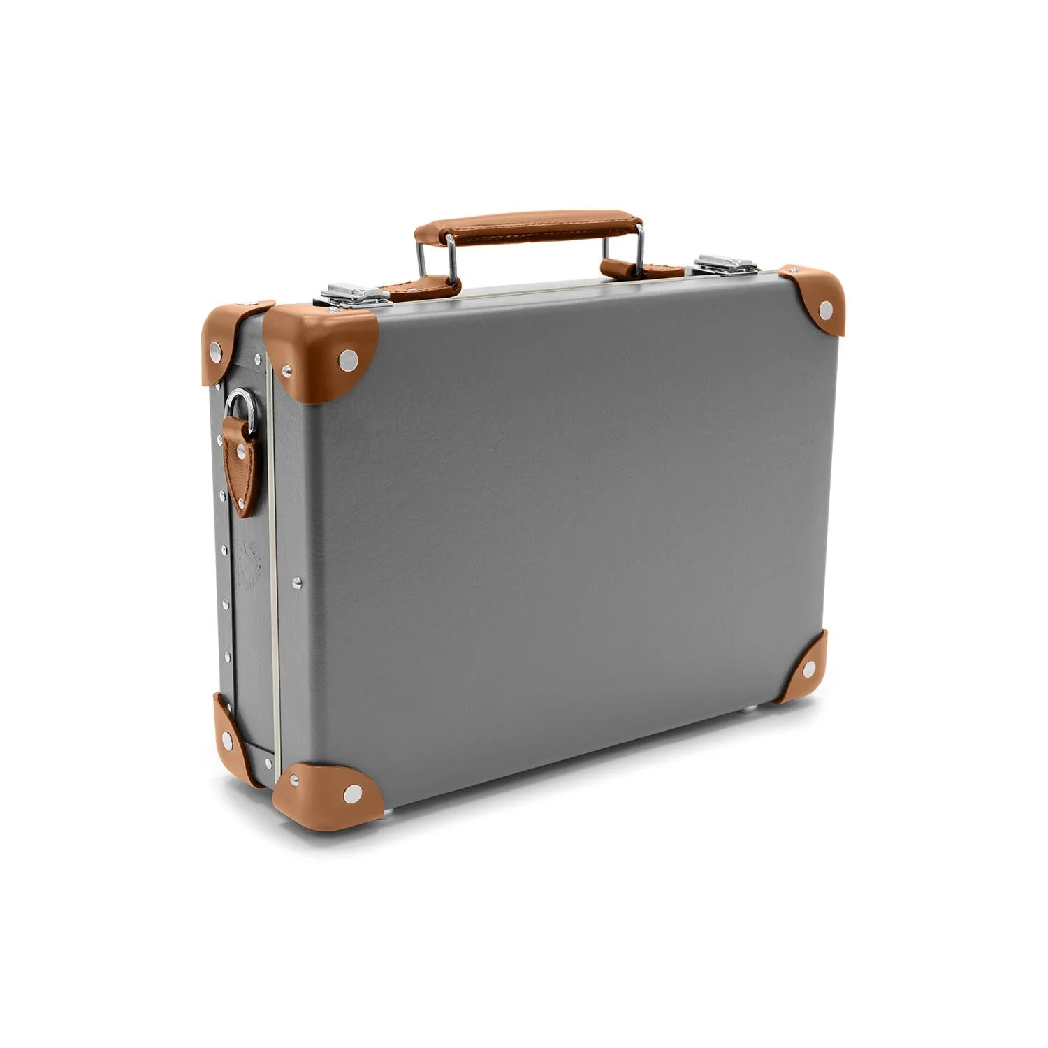 Centenary · Small Attaché | Grey/Caramel/Chrome - Image 3