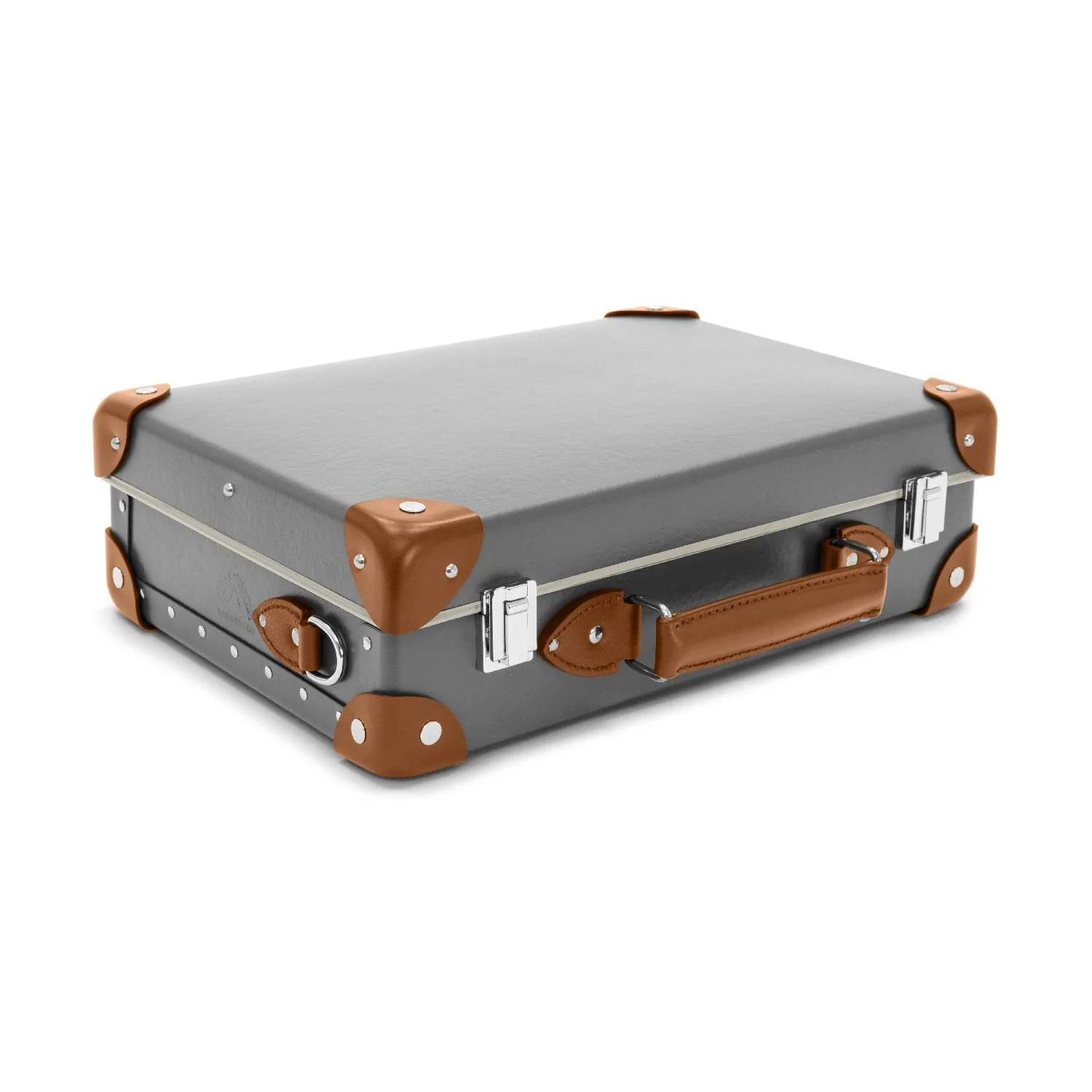 Centenary · Small Attaché | Grey/Caramel/Chrome - Image 5