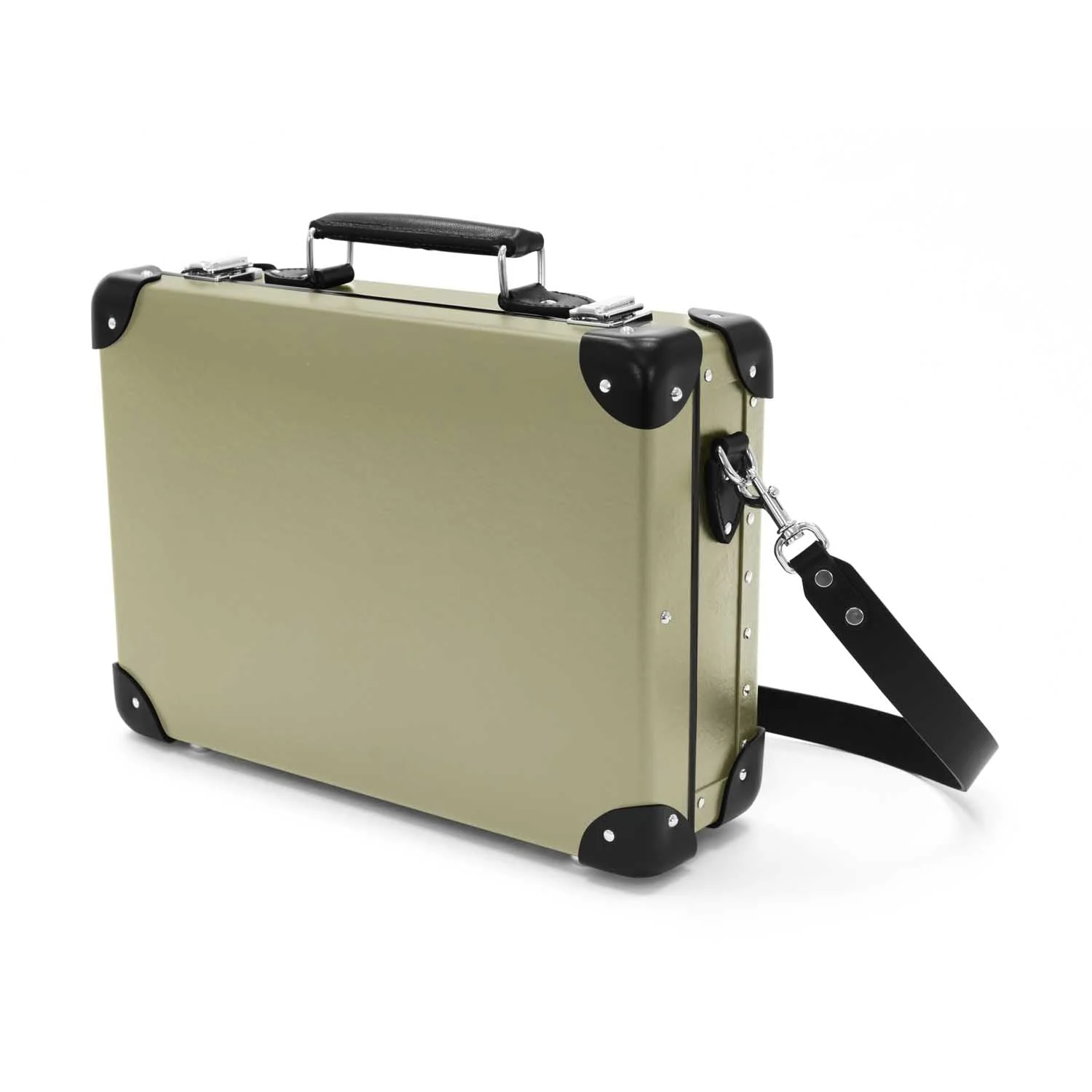 Centenary · Small Attaché | Olive/Black/Chrome - Image 2