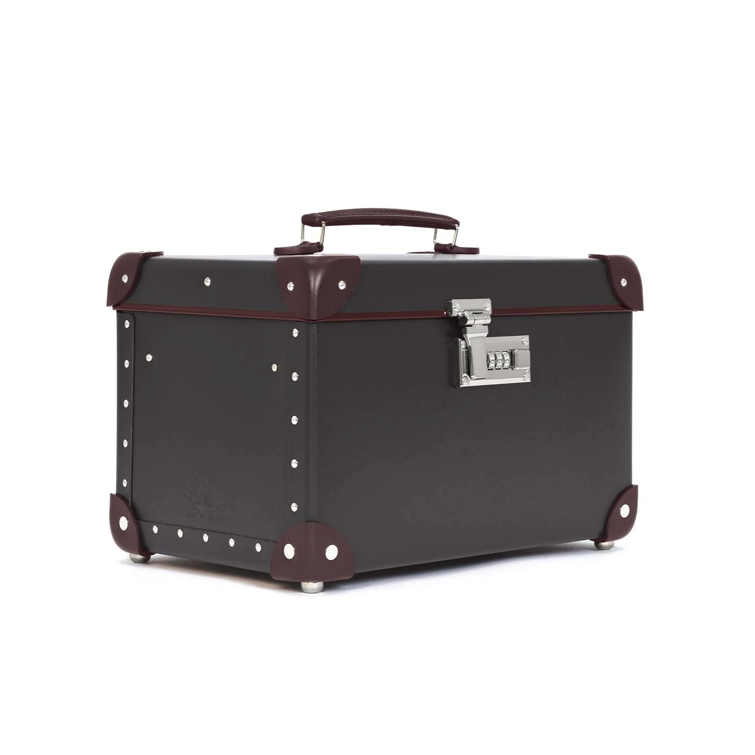 Centenary · Vanity Case | Brown/Burgundy/Chrome - Image 4